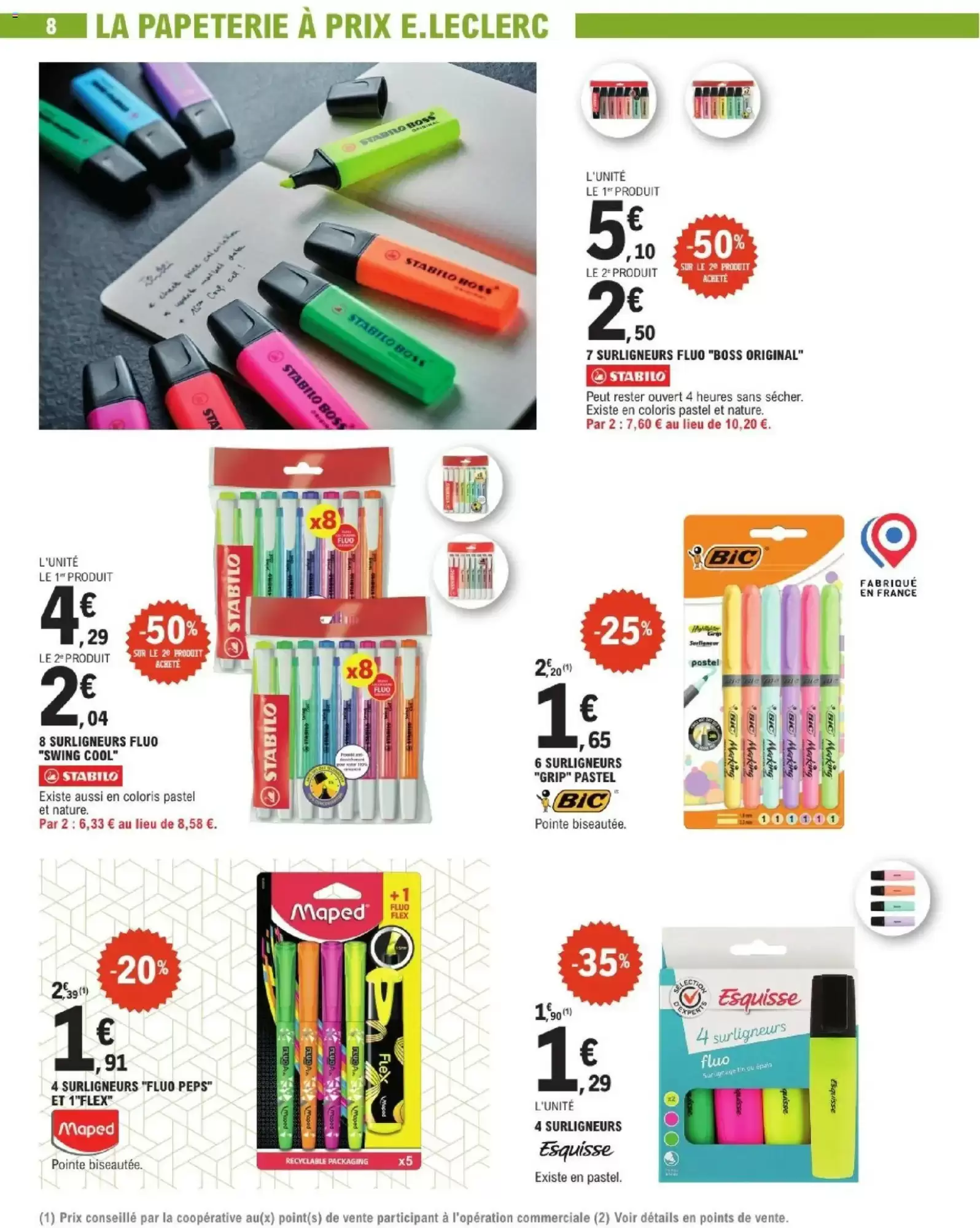 Catalogue E.Leclerc du 28 juillet au 29 août 2026 – page 8