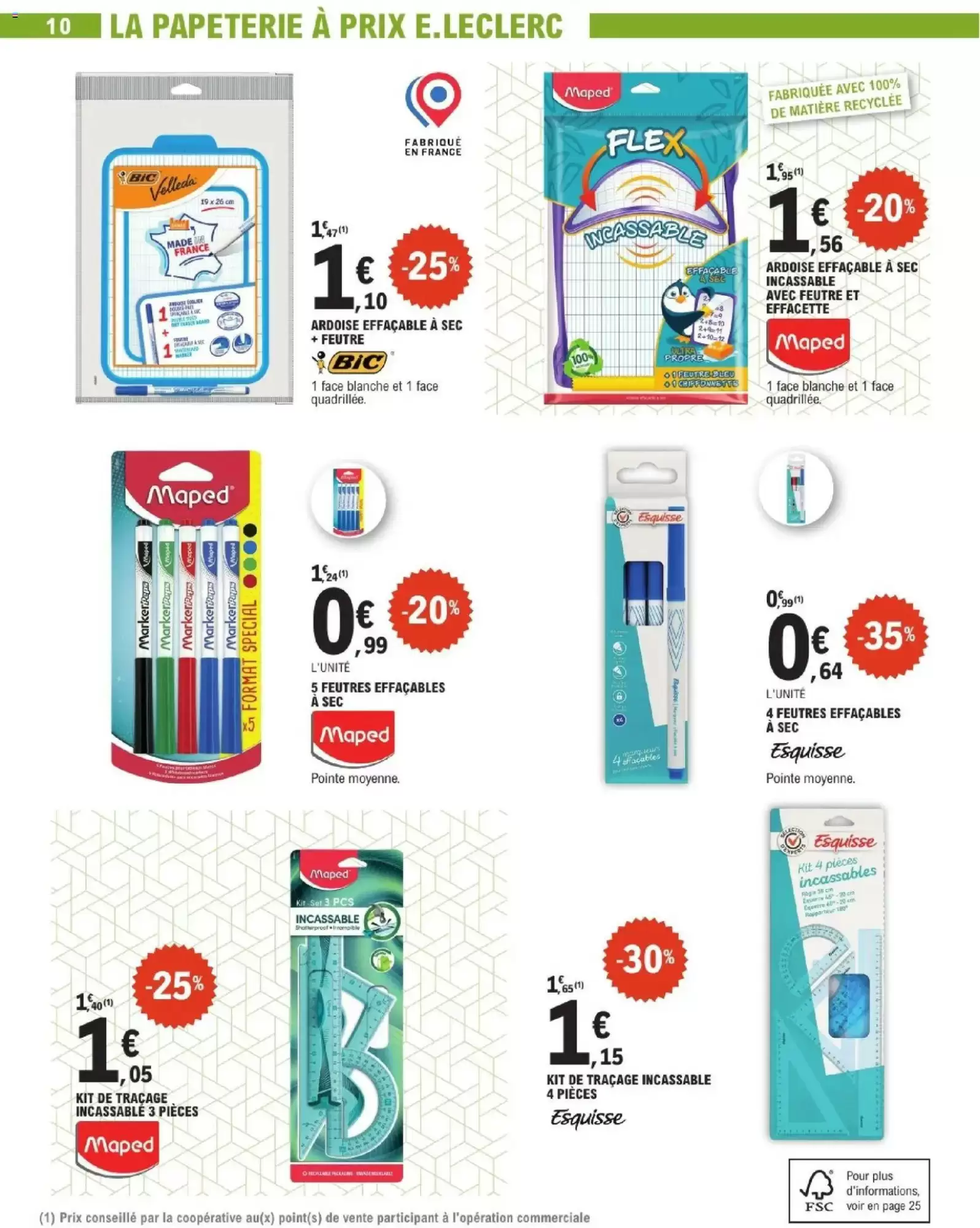 Catalogue E.Leclerc du 28 juillet au 29 août 2026 – page 10