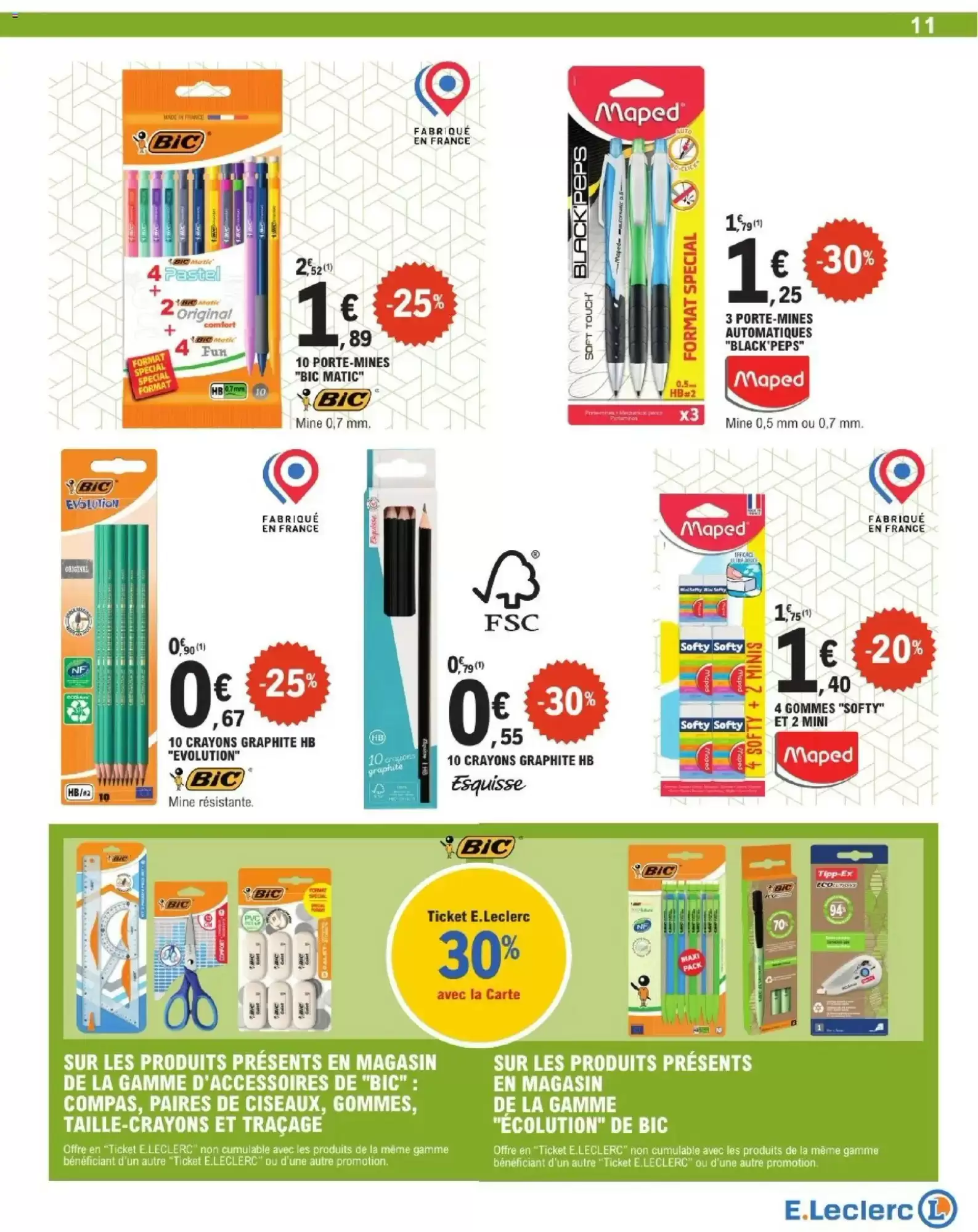 Catalogue E.Leclerc du 28 juillet au 29 août 2026 – page 11