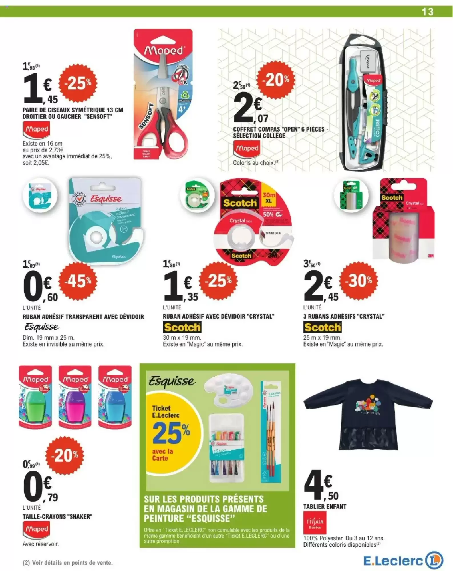 Catalogue E.Leclerc du 28 juillet au 29 août 2026 – page 13