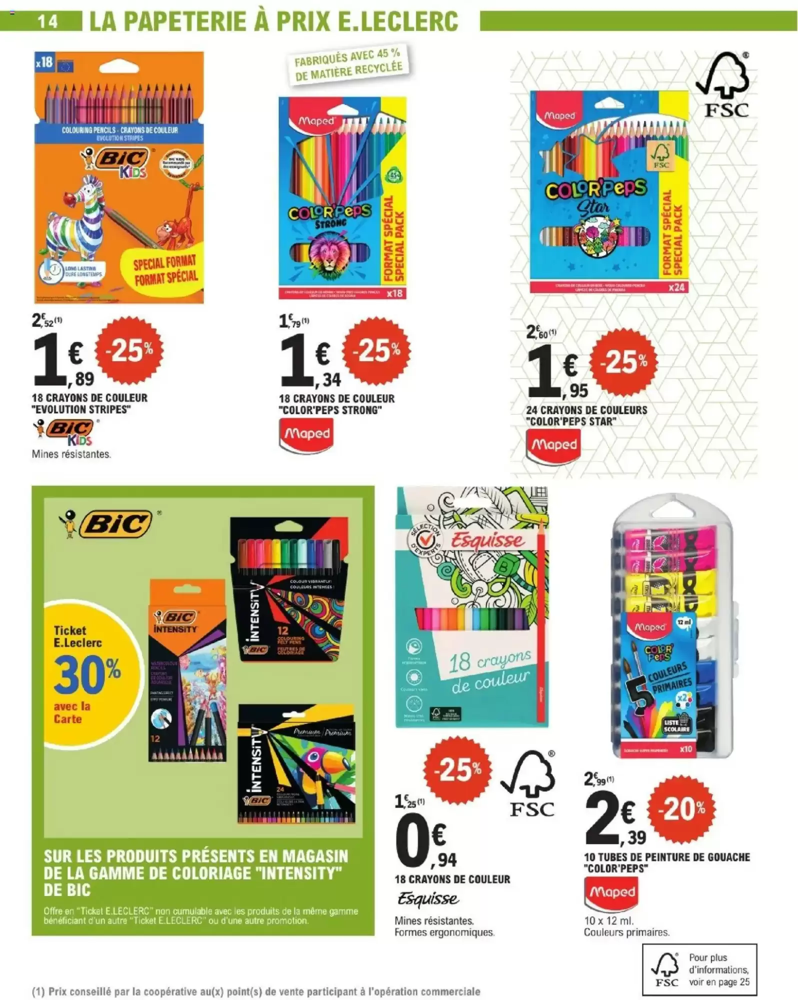 Catalogue E.Leclerc du 28 juillet au 29 août 2026 – page 14