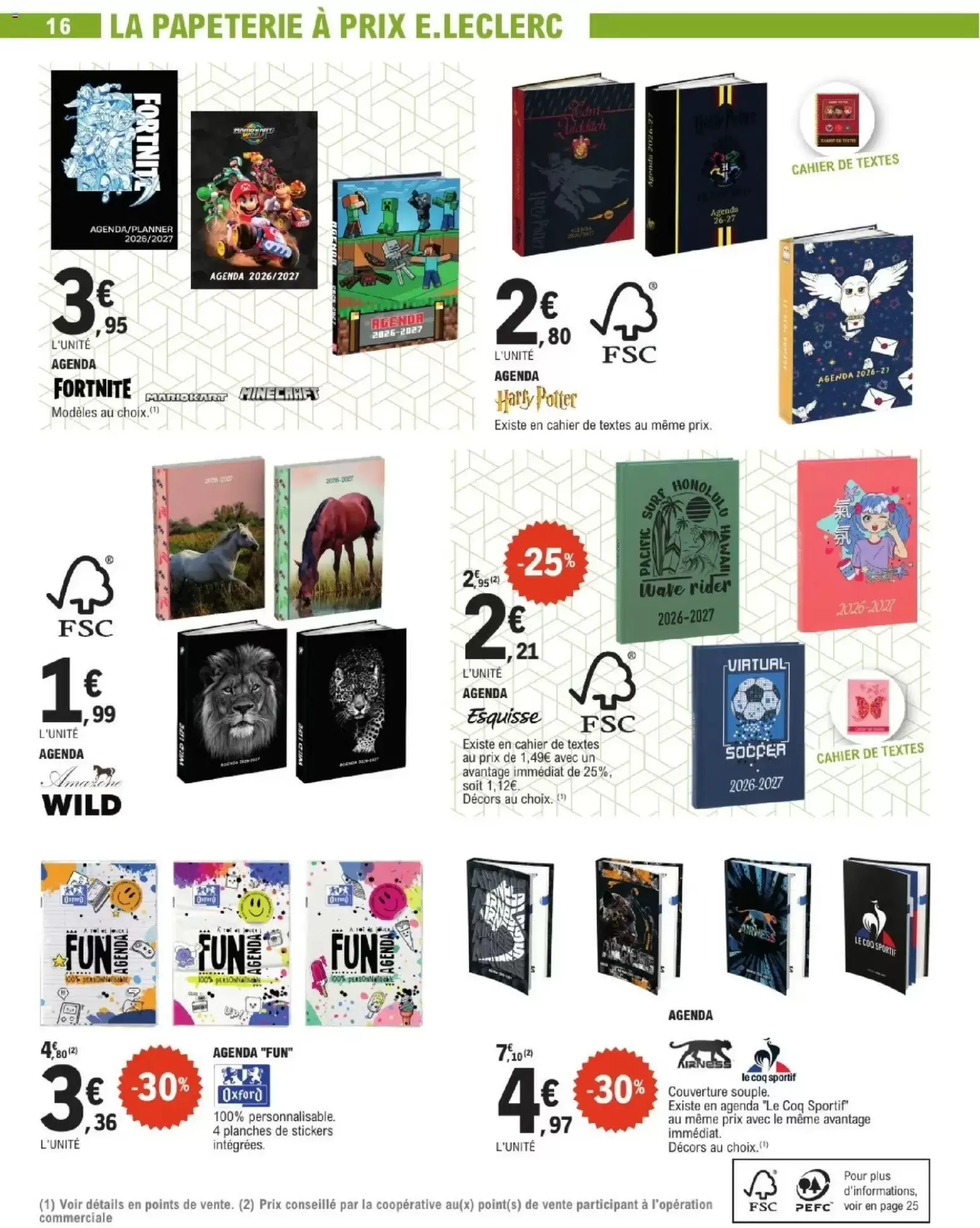 Catalogue E.Leclerc du 28 juillet au 29 août 2026 – page 16