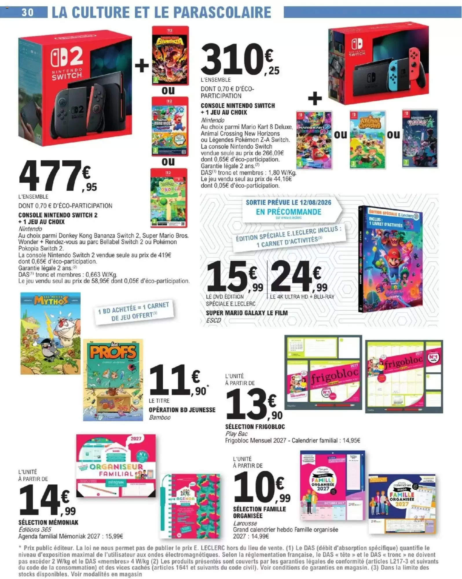 Catalogue E.Leclerc du 28 juillet au 29 août 2026 – page 30