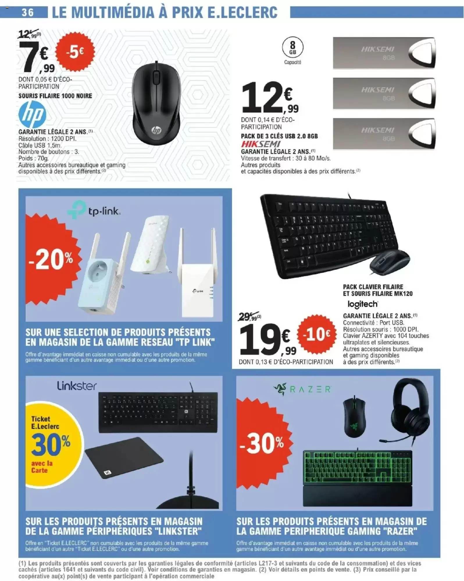 Catalogue E.Leclerc du 28 juillet au 29 août 2026 – page 36