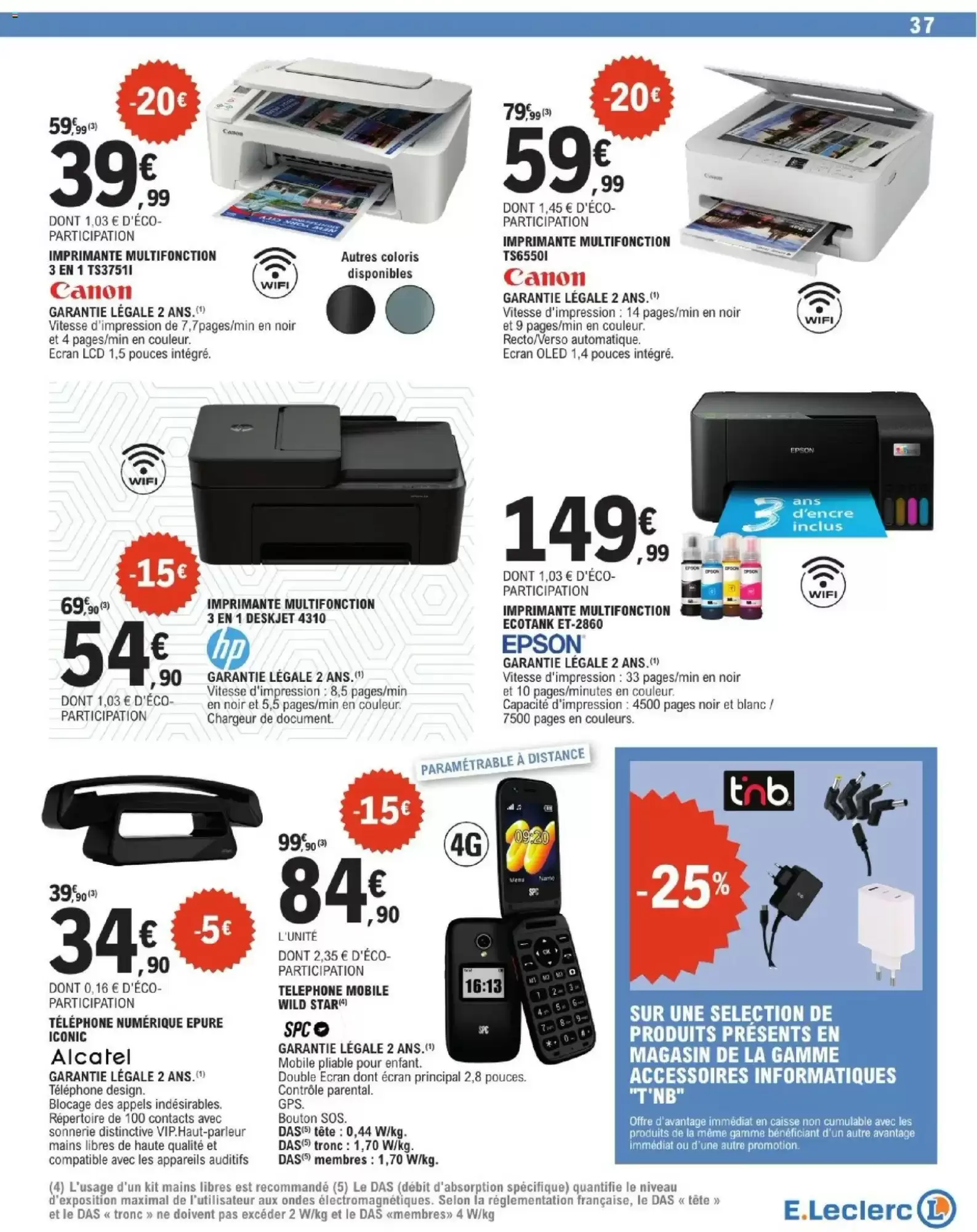 Catalogue E.Leclerc du 28 juillet au 29 août 2026 – page 37