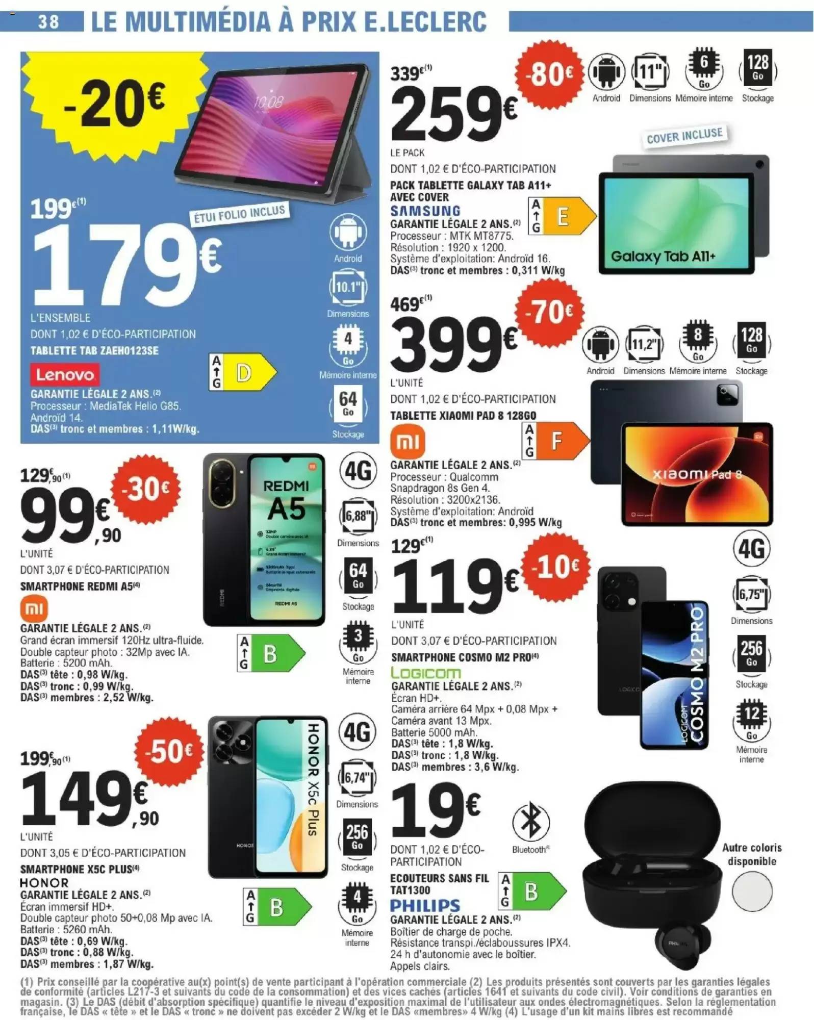 Catalogue E.Leclerc du 28 juillet au 29 août 2026 – page 38