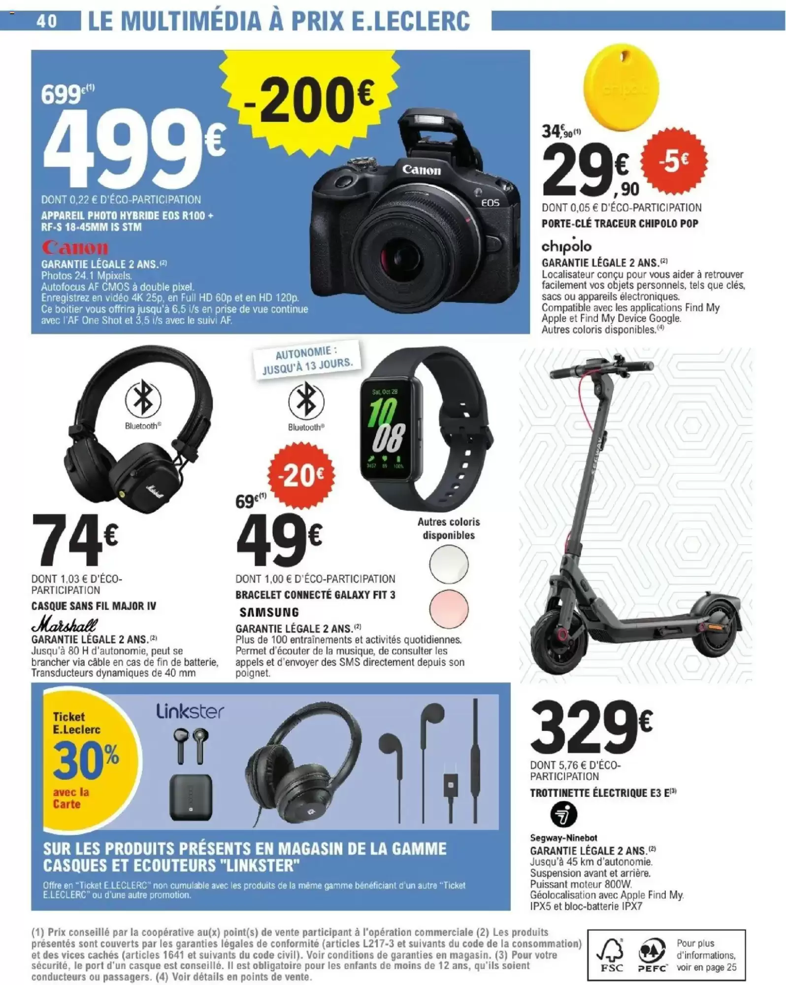 Catalogue E.Leclerc du 28 juillet au 29 août 2026 – page 40