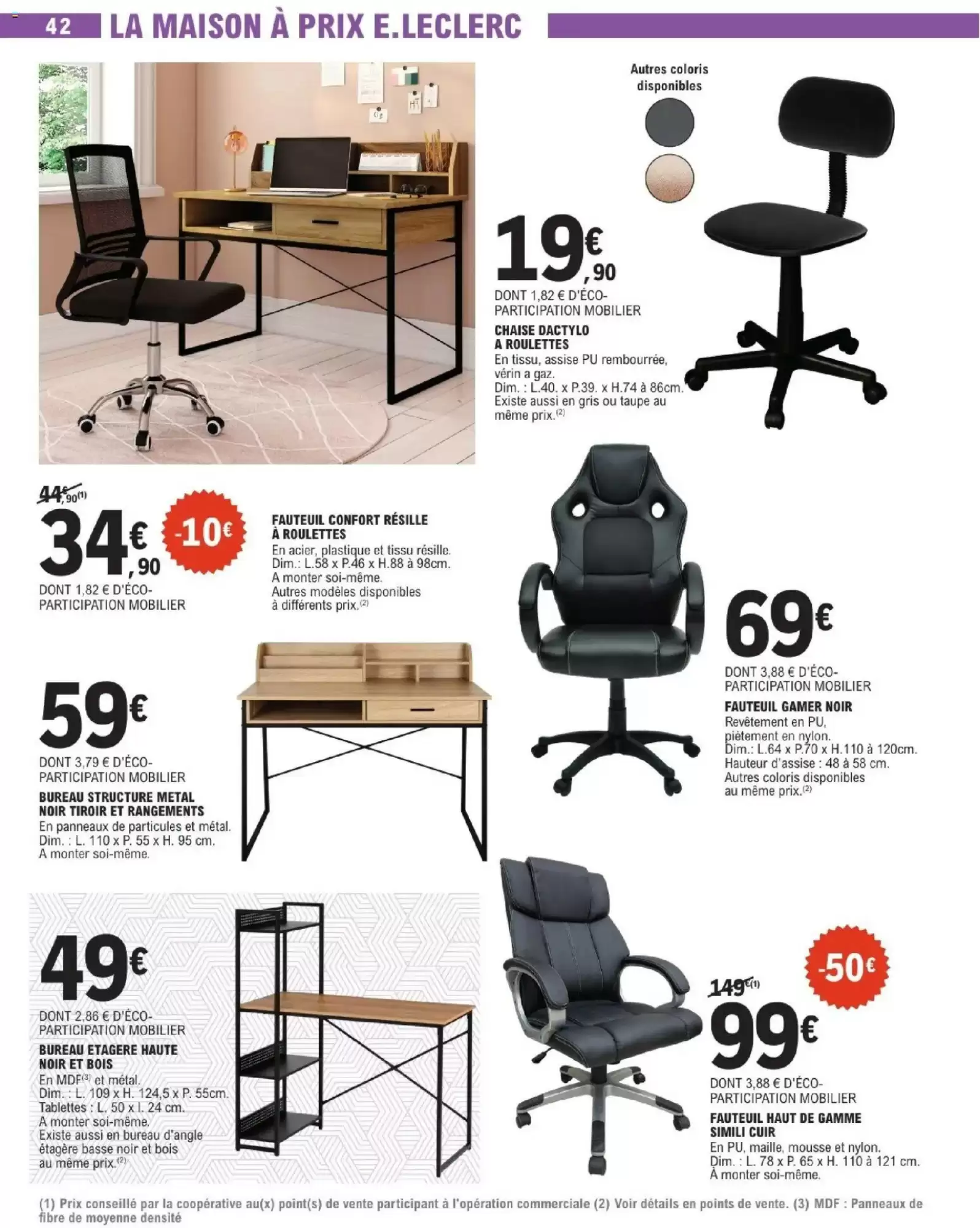 Catalogue E.Leclerc du 28 juillet au 29 août 2026 – page 42