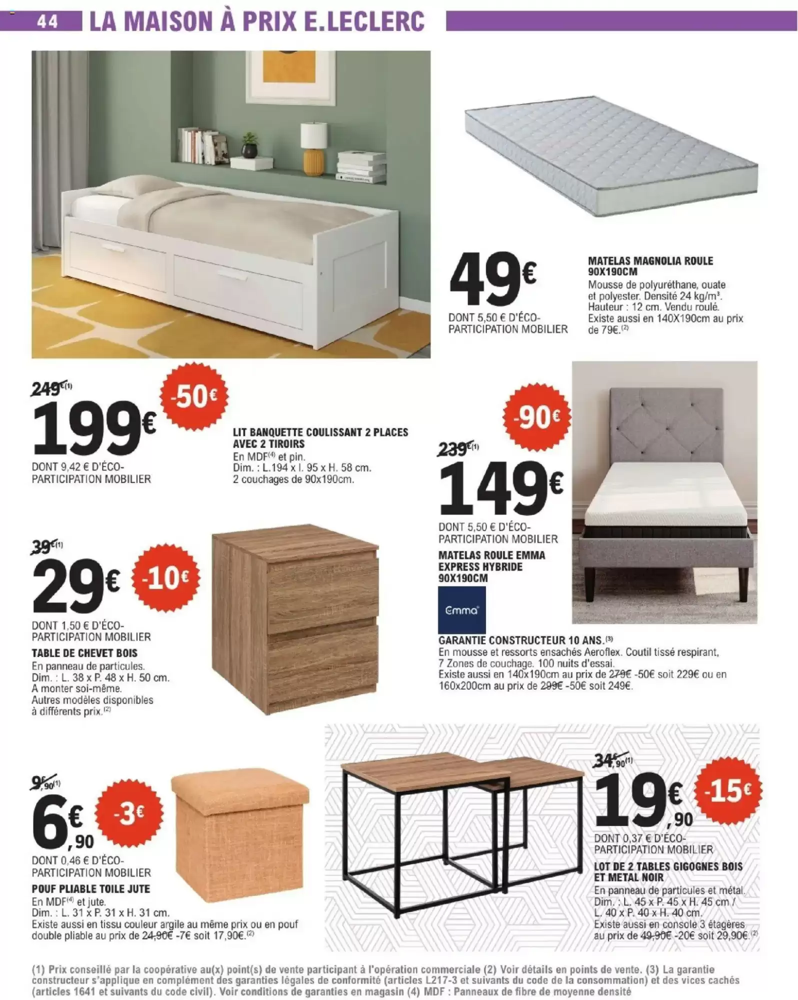 Catalogue E.Leclerc du 28 juillet au 29 août 2026 – page 44