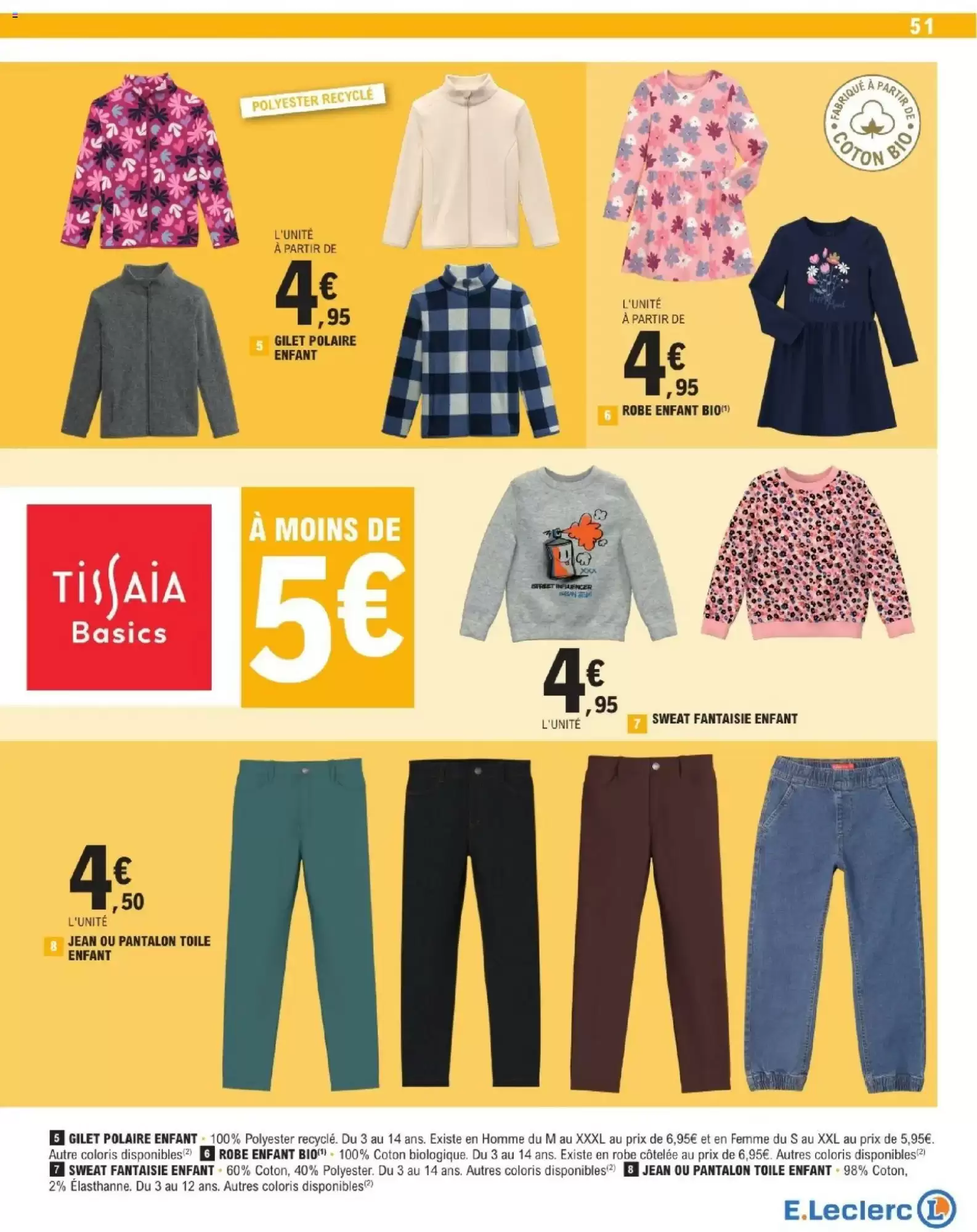 Catalogue E.Leclerc du 28 juillet au 29 août 2026 – page 51