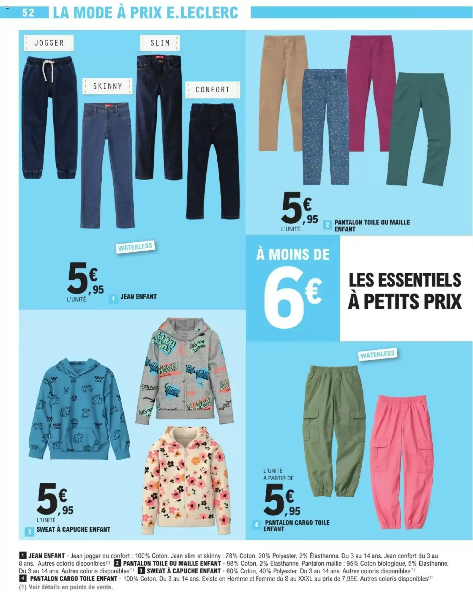 Catalogue E.Leclerc du 28 juillet au 29 août 2026 – page 52