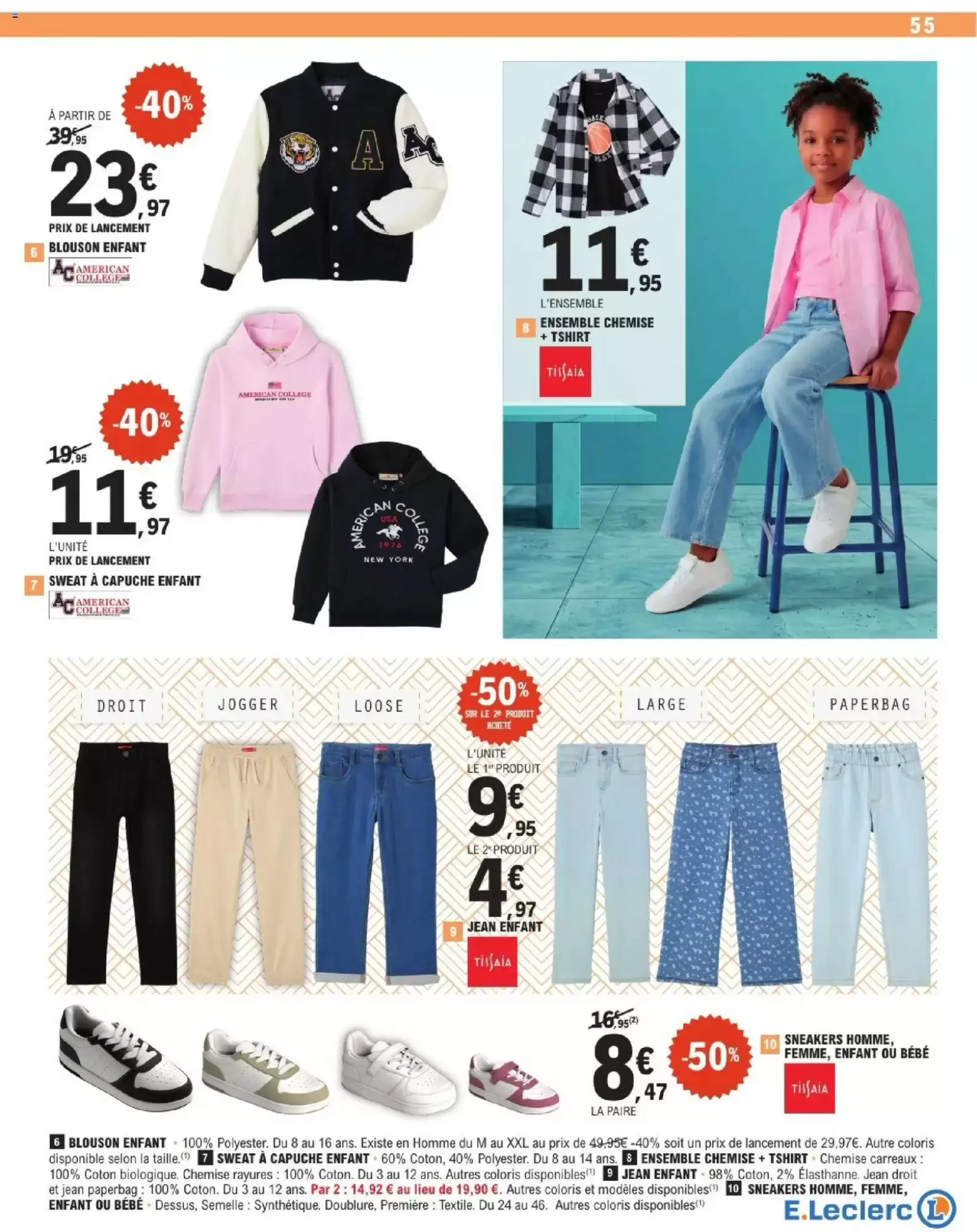 Catalogue E.Leclerc du 28 juillet au 29 août 2026 – page 55