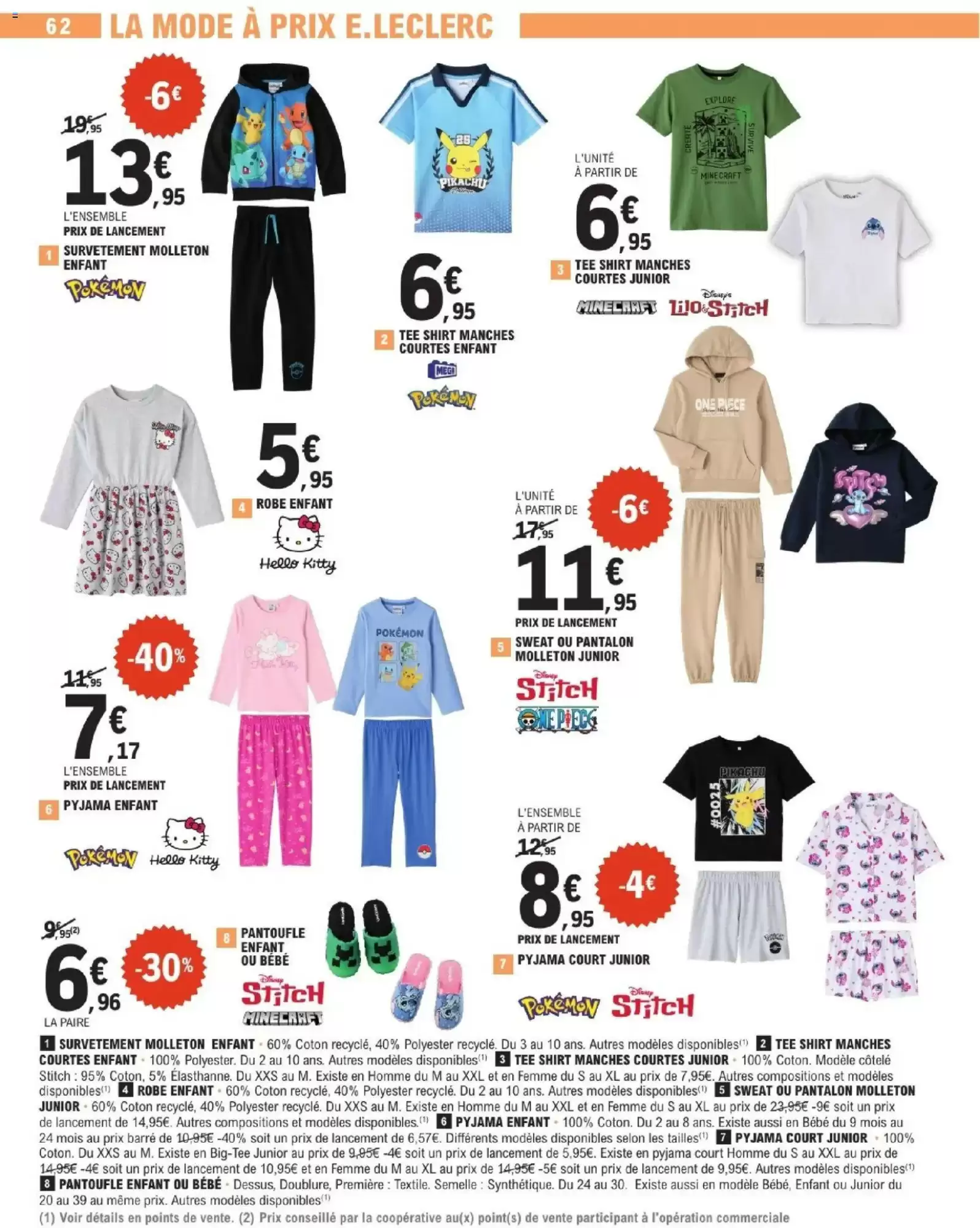 Catalogue E.Leclerc du 28 juillet au 29 août 2026 – page 62