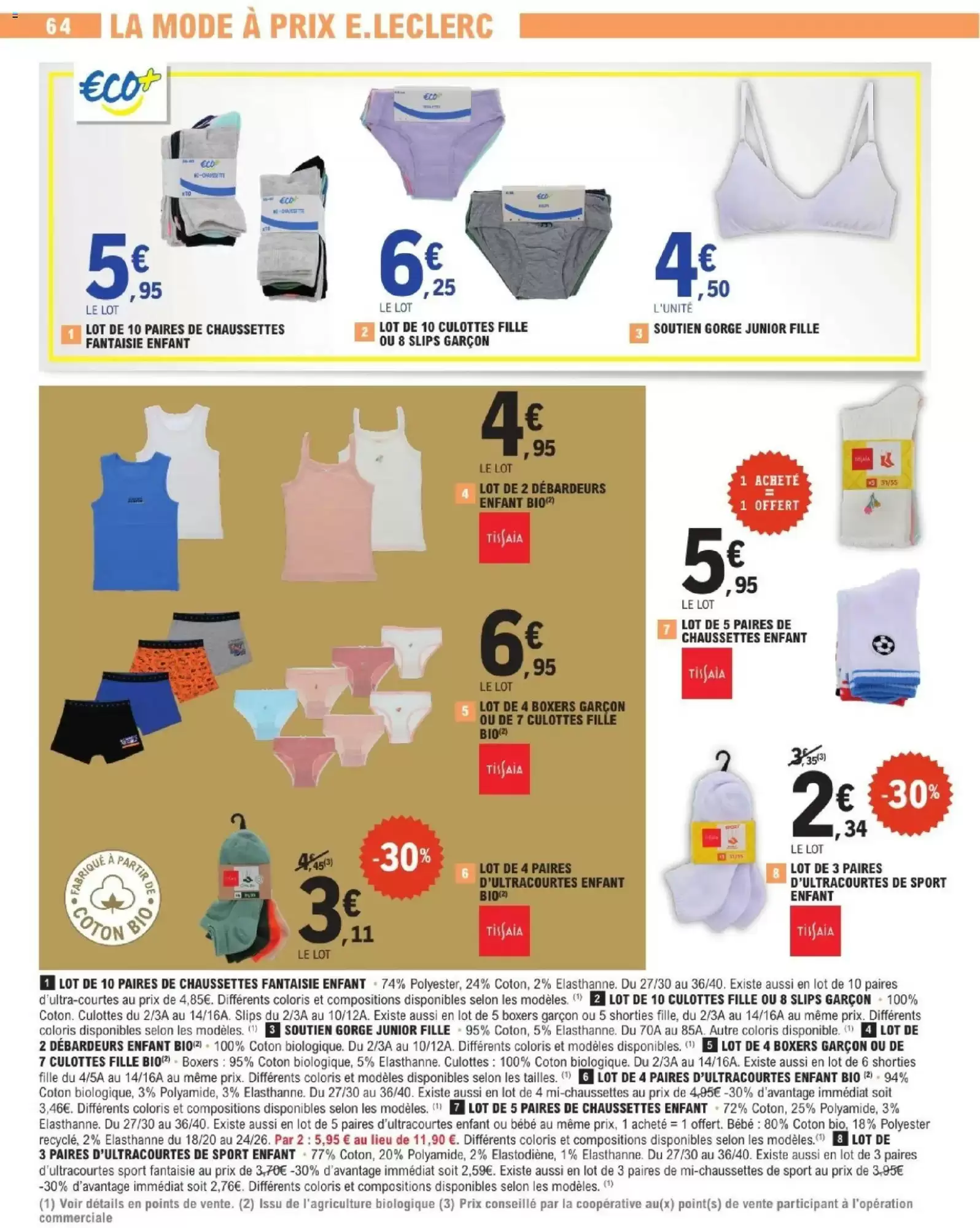 Catalogue E.Leclerc du 28 juillet au 29 août 2026 – page 64