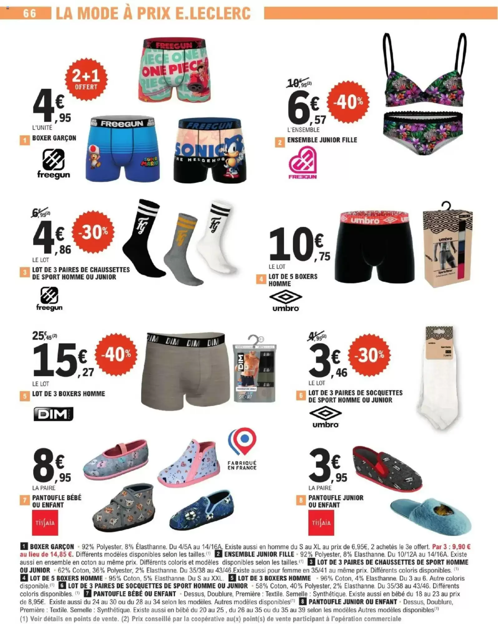 Catalogue E.Leclerc du 28 juillet au 29 août 2026 – page 66