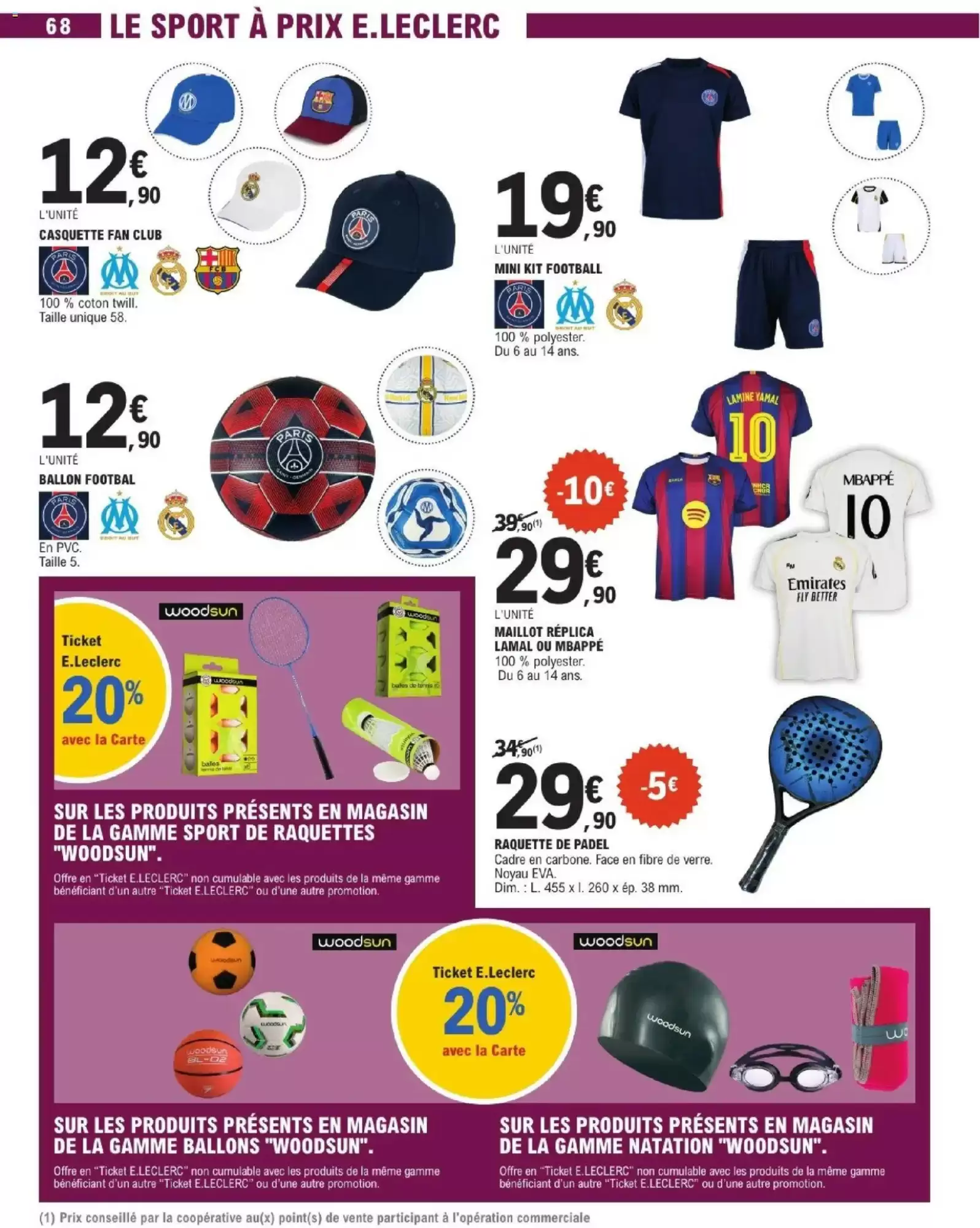 Catalogue E.Leclerc du 28 juillet au 29 août 2026 – page 68