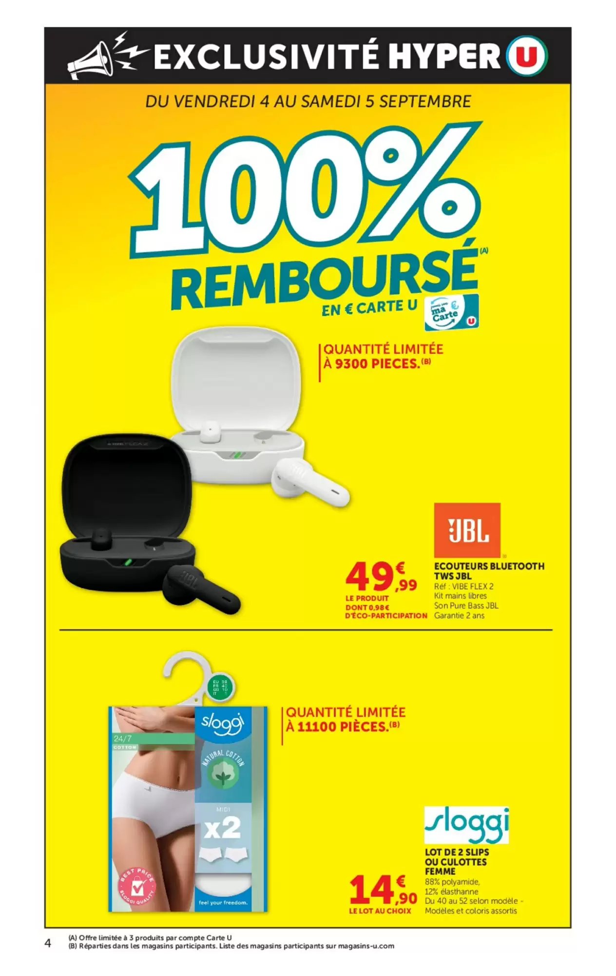 Catalogue Hyper U du 25 août — 6 septembre 2026 – page 4