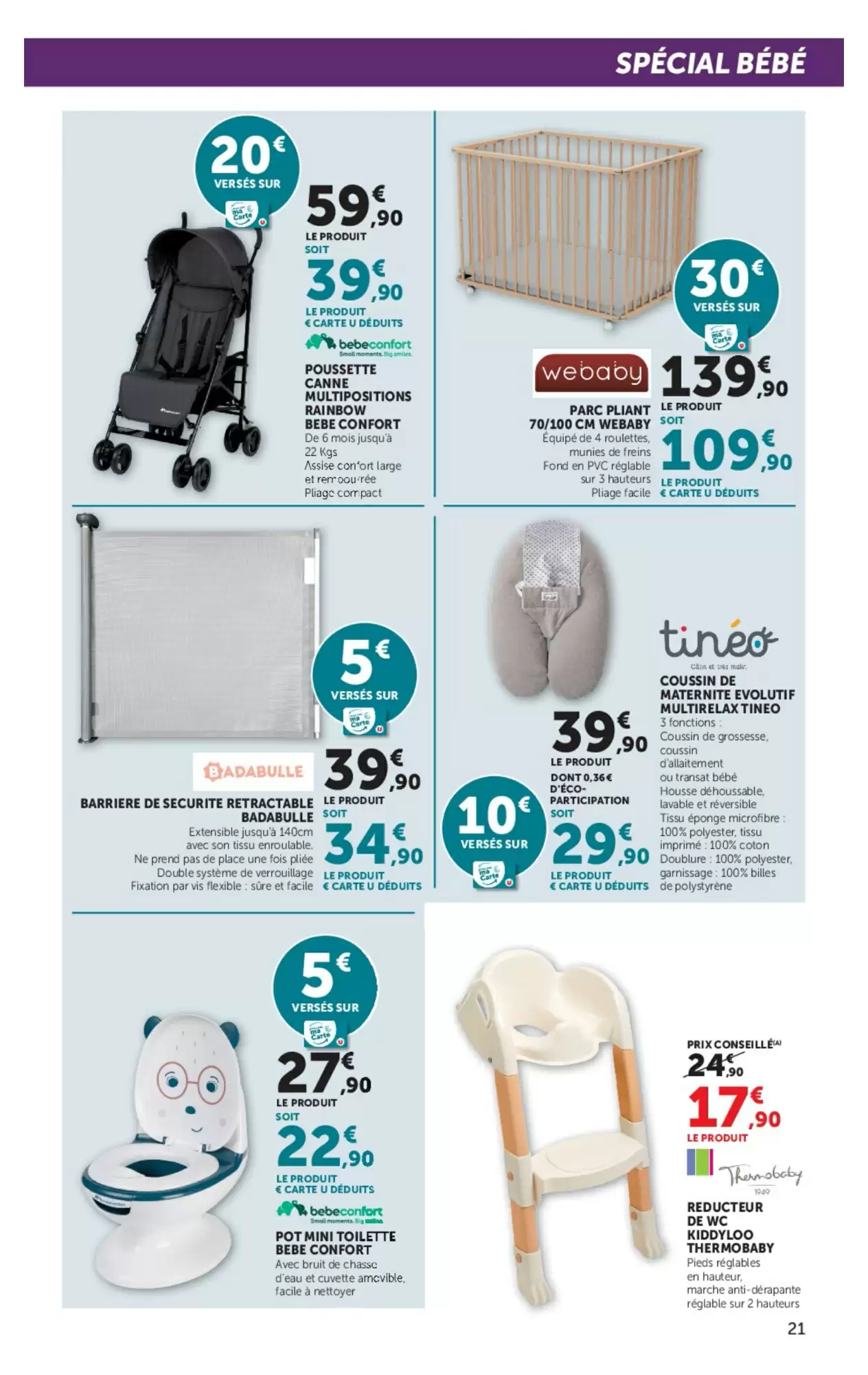 Catalogue Hyper U du 25 août — 6 septembre 2026 – page 21