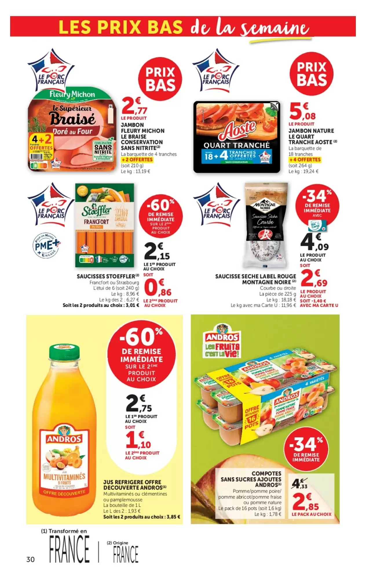 Catalogue Hyper U du 25 août — 6 septembre 2026 – page 30