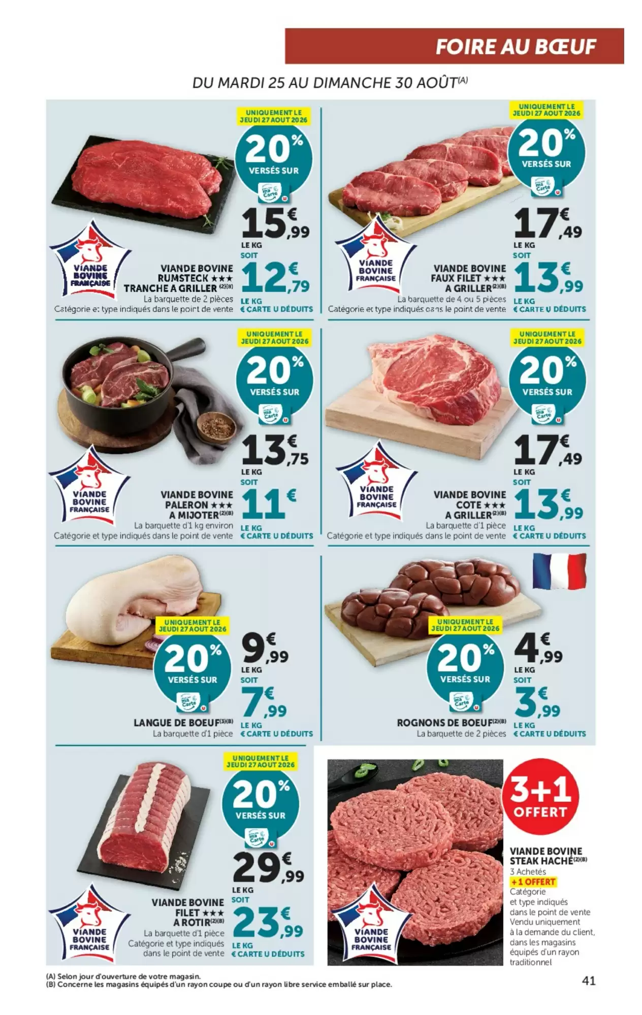Catalogue Hyper U du 25 août — 6 septembre 2026 – page 41