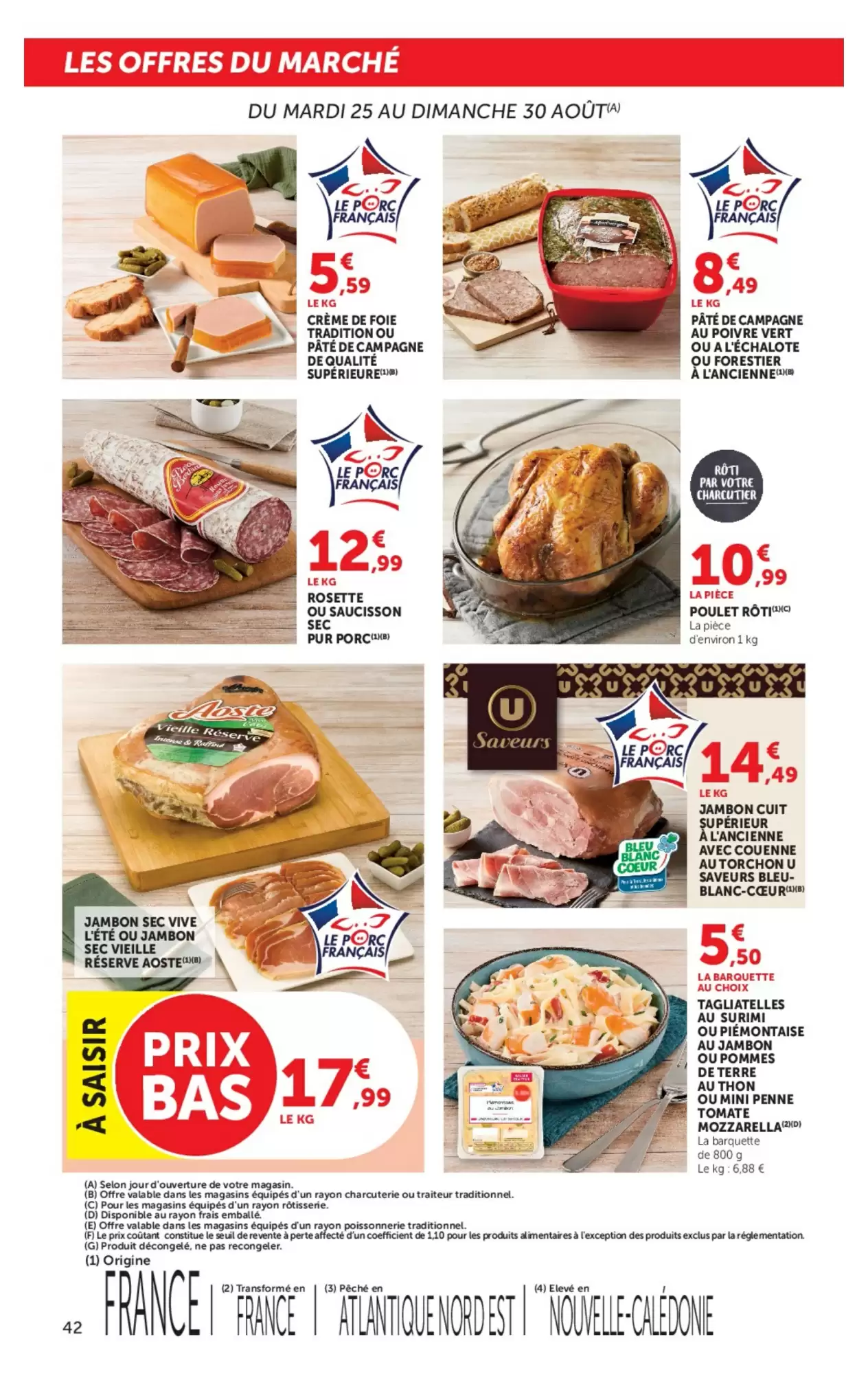 Catalogue Hyper U du 25 août — 6 septembre 2026 – page 42