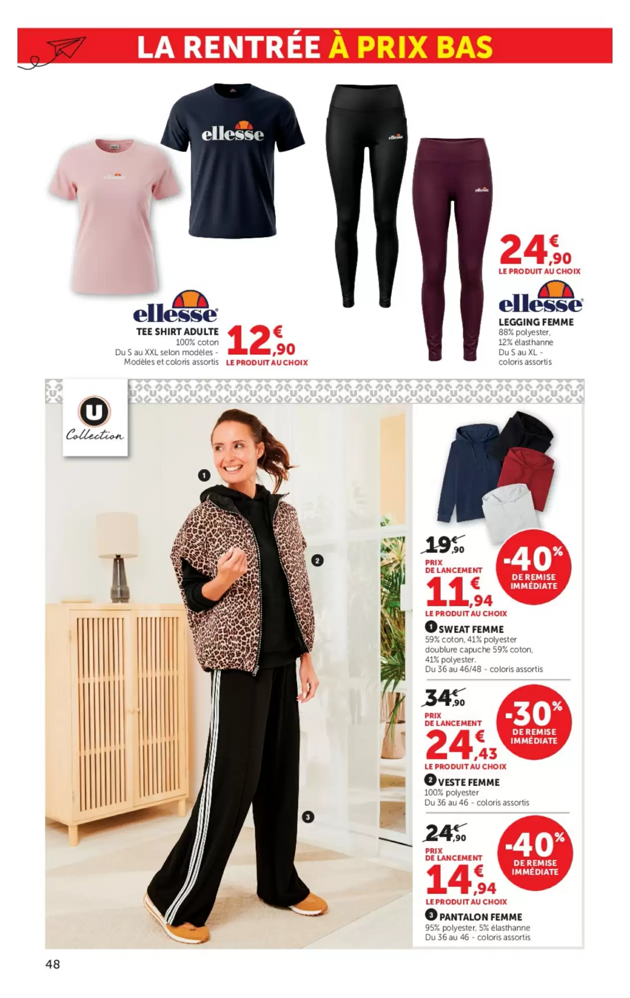 Catalogue Hyper U du 25 août — 6 septembre 2026 – page 48