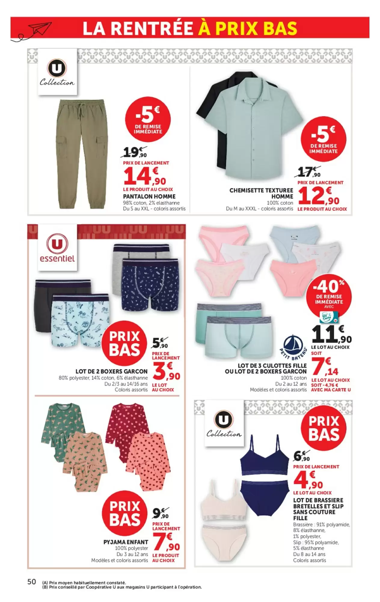 Catalogue Hyper U du 25 août — 6 septembre 2026 – page 50