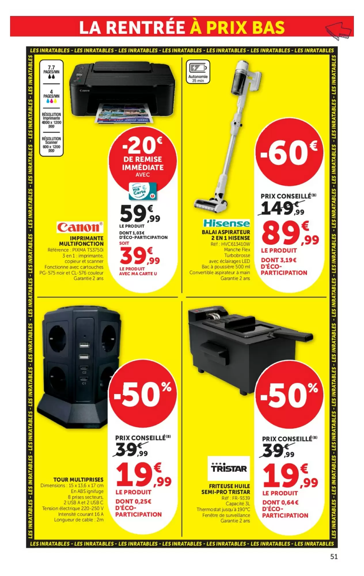 Catalogue Hyper U du 25 août — 6 septembre 2026 – page 51
