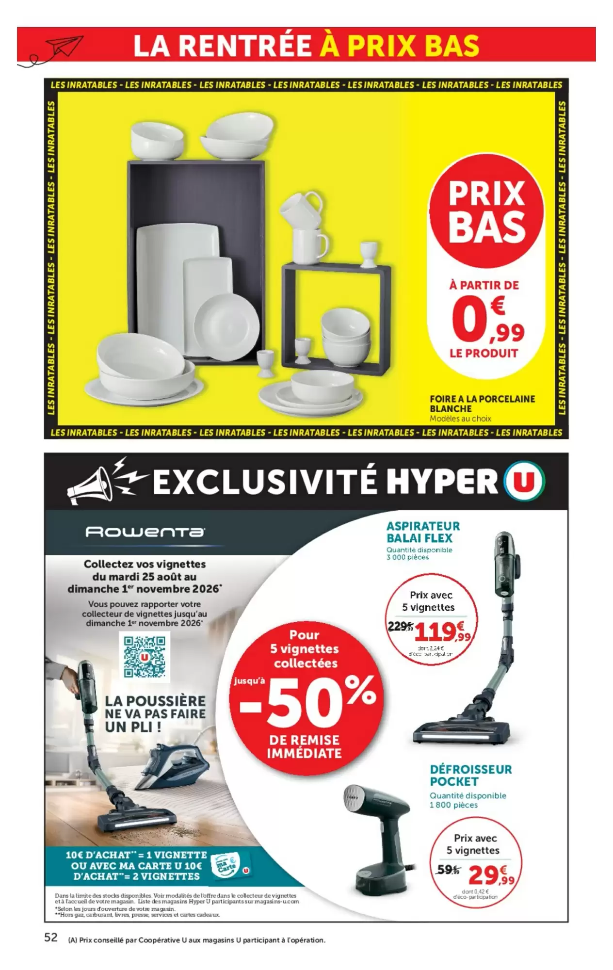 Catalogue Hyper U du 25 août — 6 septembre 2026 – page 52