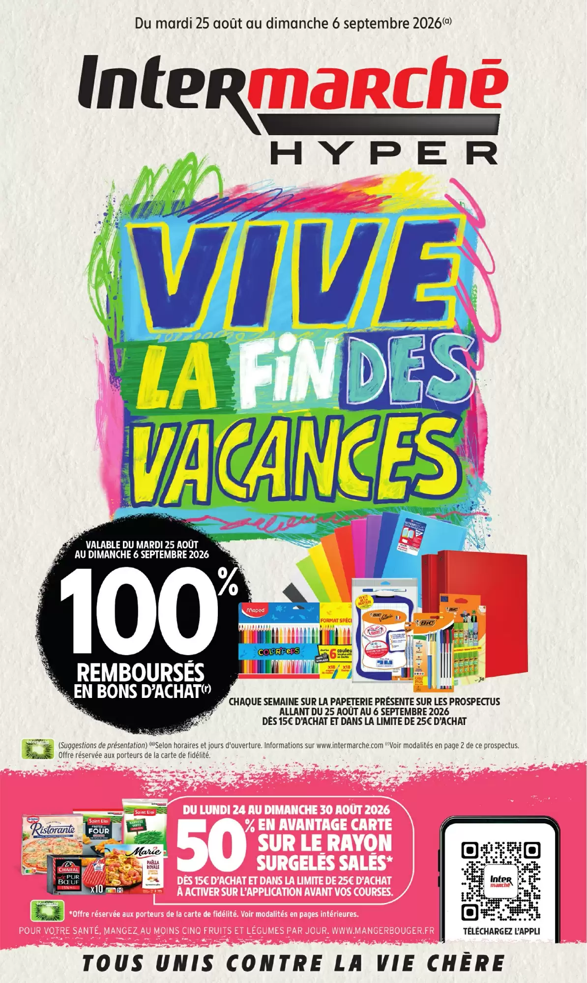 Catalogue Intermarché Hyper du 25 août — 6 septembre 2026 – page 1