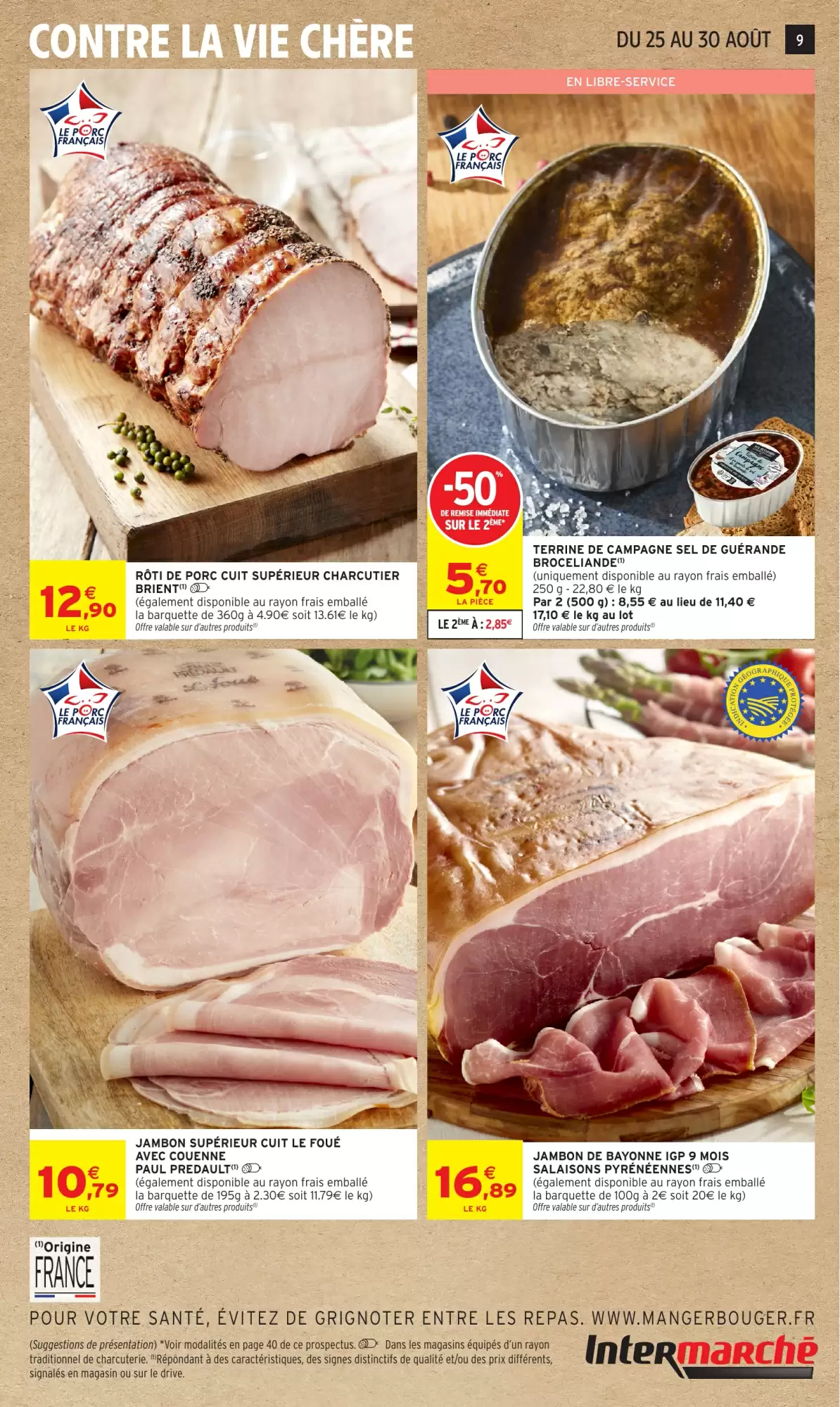 Catalogue Intermarché Hyper du 25 août — 6 septembre 2026 – page 9