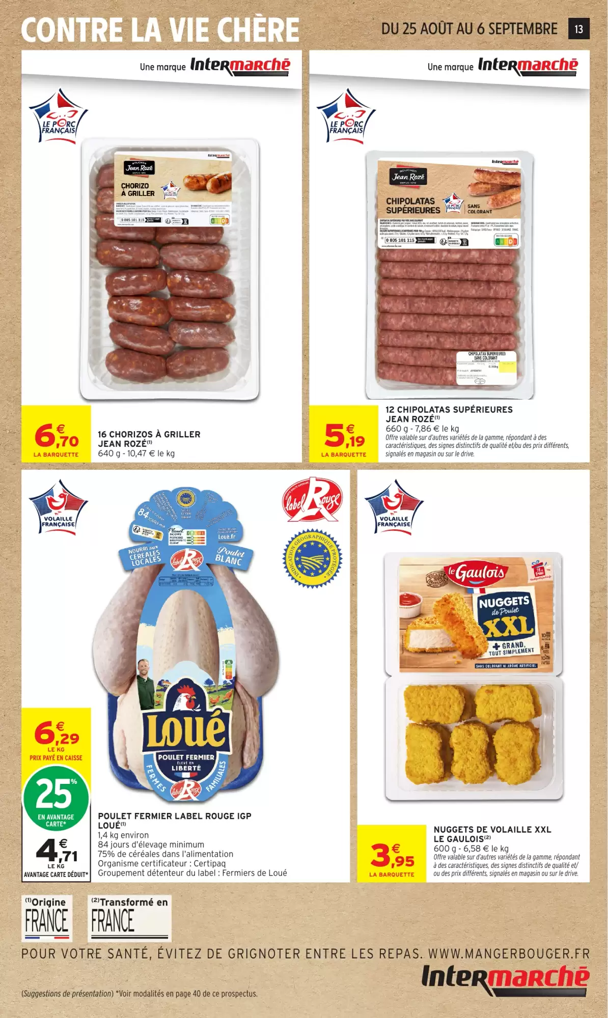Catalogue Intermarché Hyper du 25 août — 6 septembre 2026 – page 13