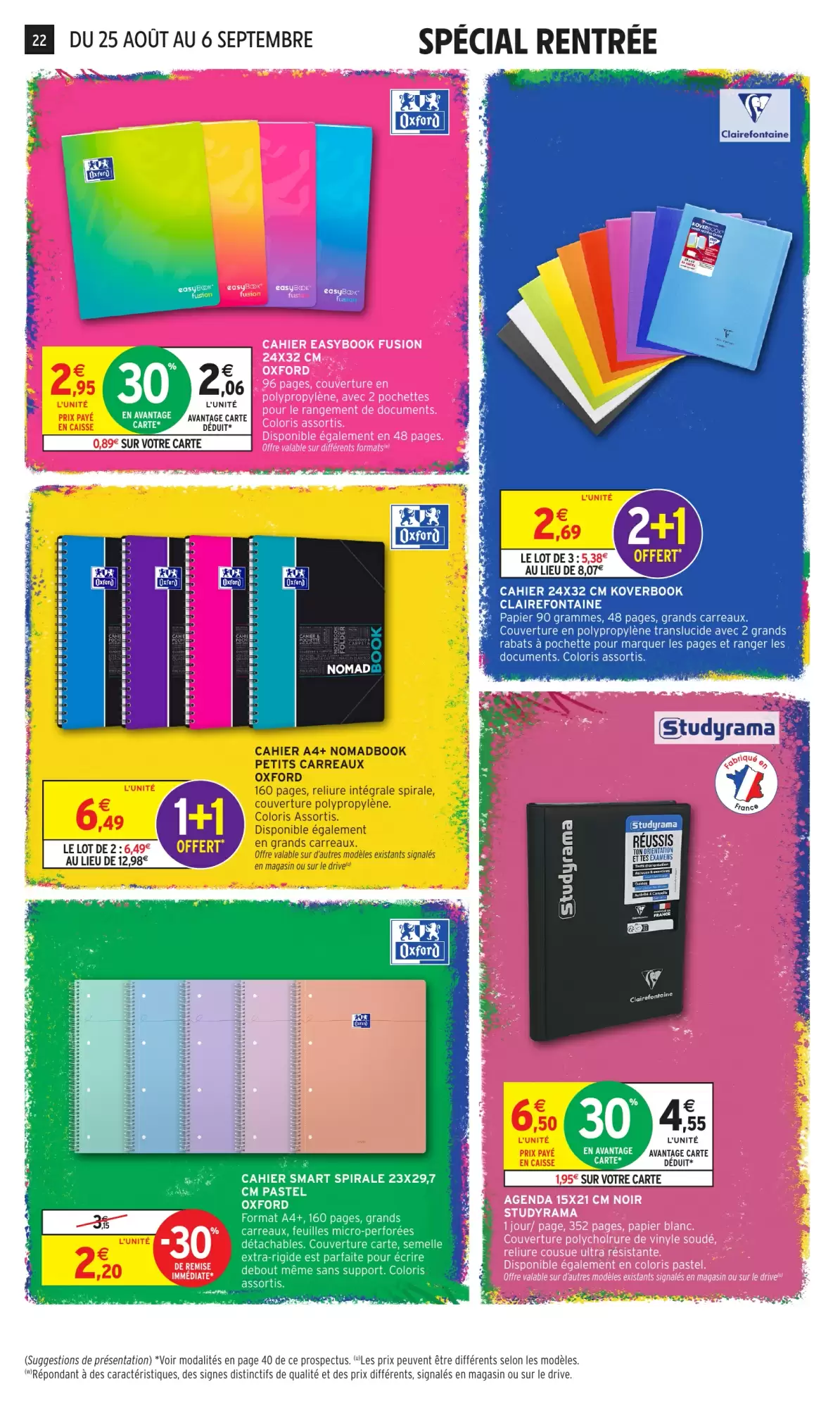 Catalogue Intermarché Hyper du 25 août — 6 septembre 2026 – page 22