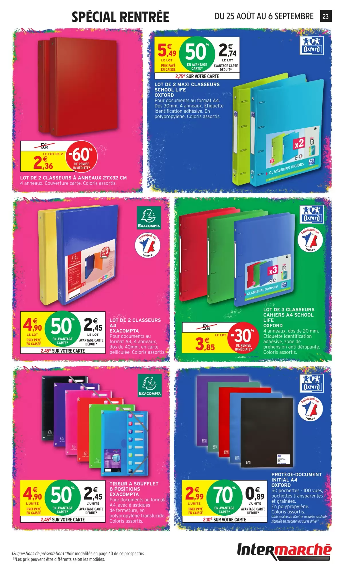 Catalogue Intermarché Hyper du 25 août — 6 septembre 2026 – page 23