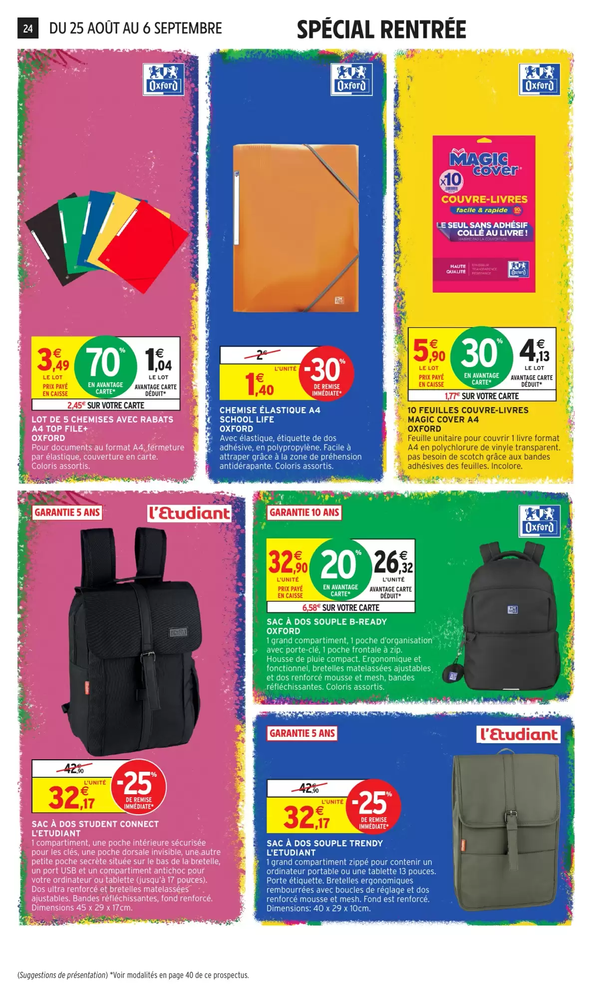 Catalogue Intermarché Hyper du 25 août — 6 septembre 2026 – page 24
