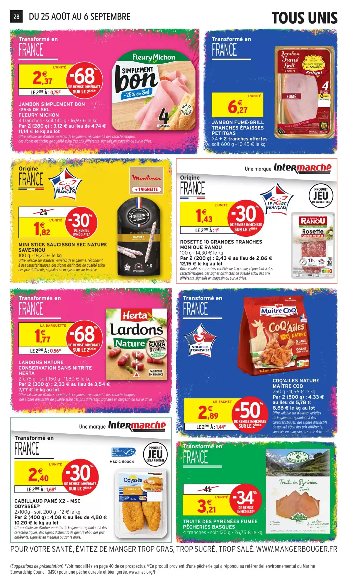 Catalogue Intermarché Hyper du 25 août — 6 septembre 2026 – page 28