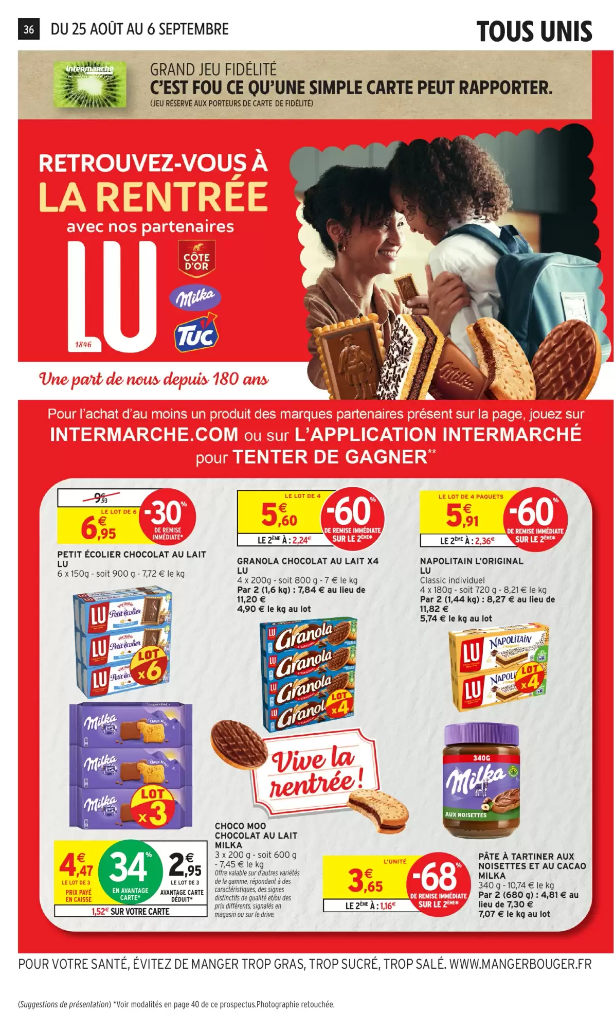 Catalogue Intermarché Hyper du 25 août — 6 septembre 2026 – page 36