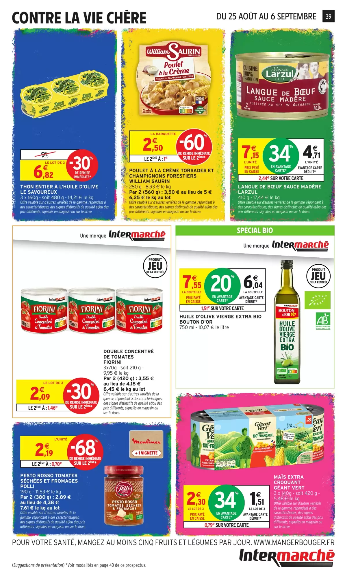 Catalogue Intermarché Hyper du 25 août — 6 septembre 2026 – page 39