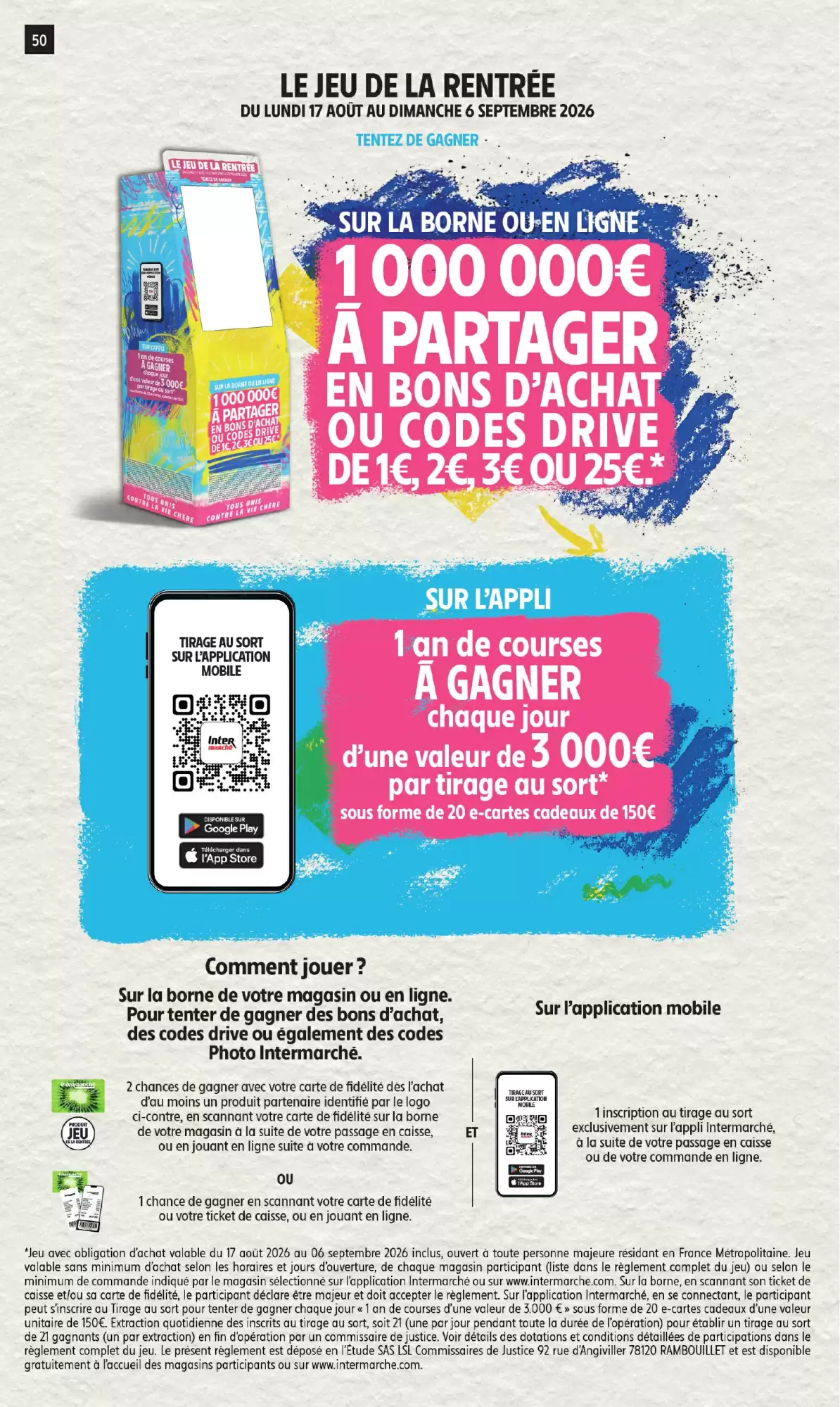 Catalogue Intermarché Hyper du 25 août — 6 septembre 2026 – page 50