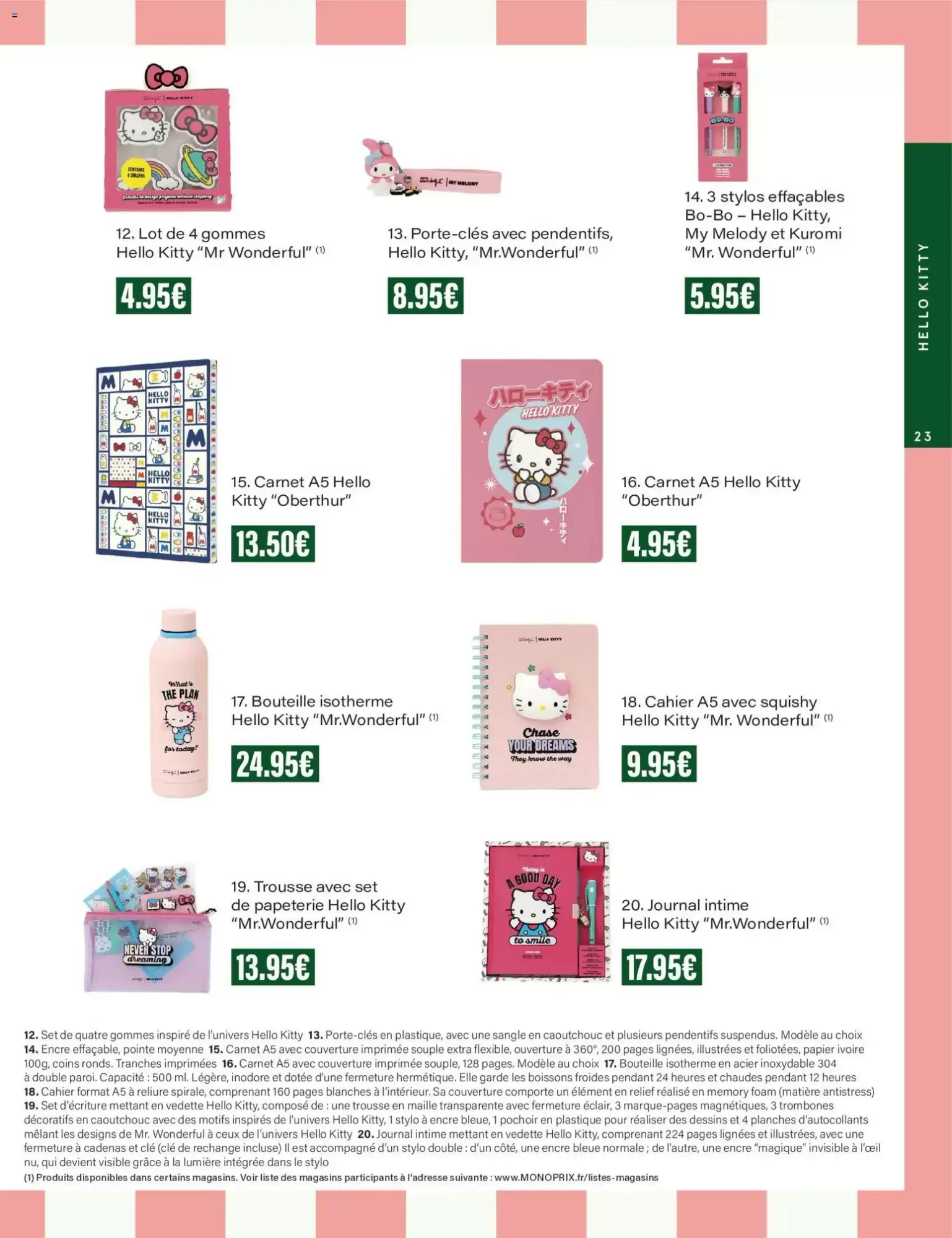 Catalogue Monoprix du 4 août au 6 septembre 2026 – page 23