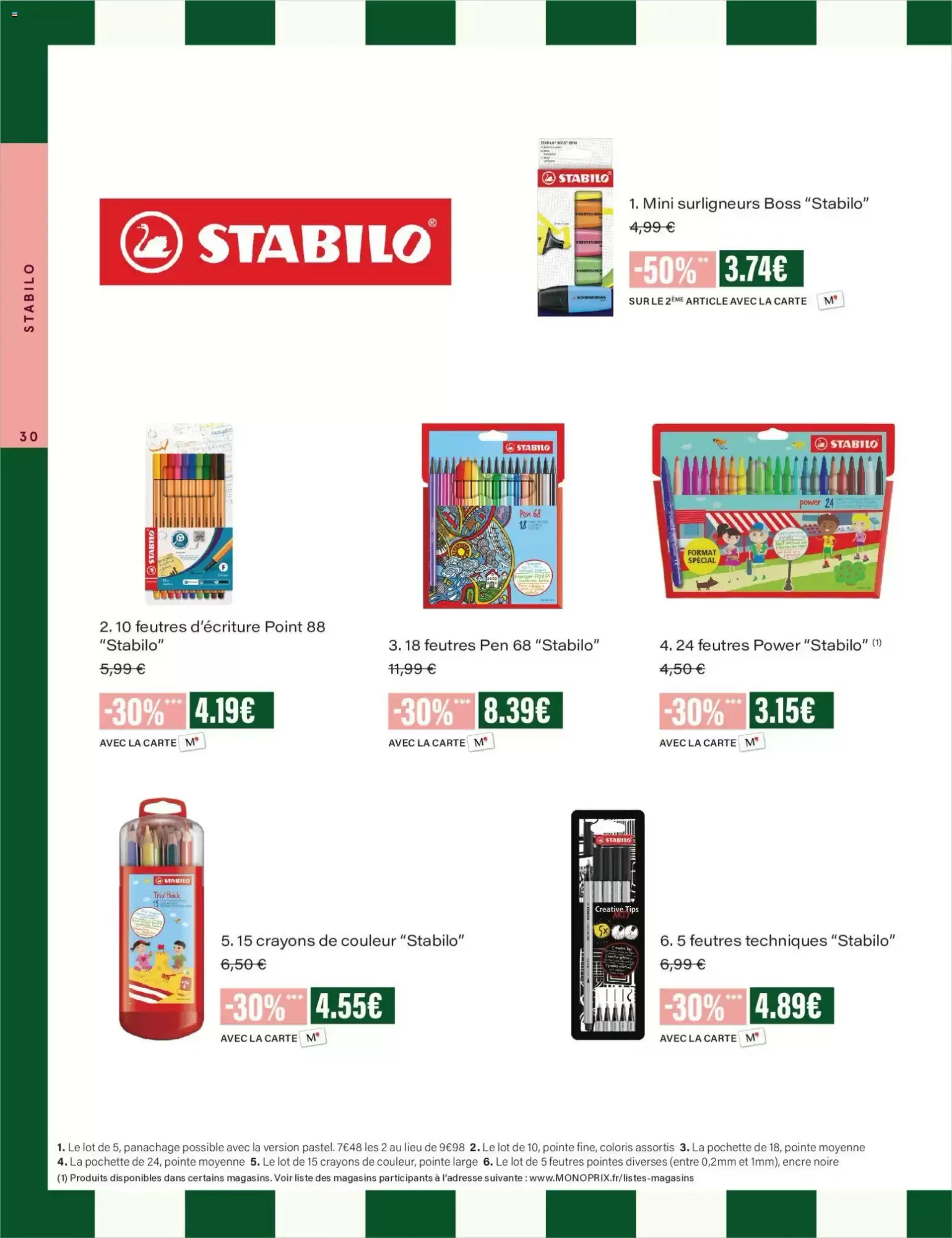 Catalogue Monoprix du 4 août au 6 septembre 2026 – page 30