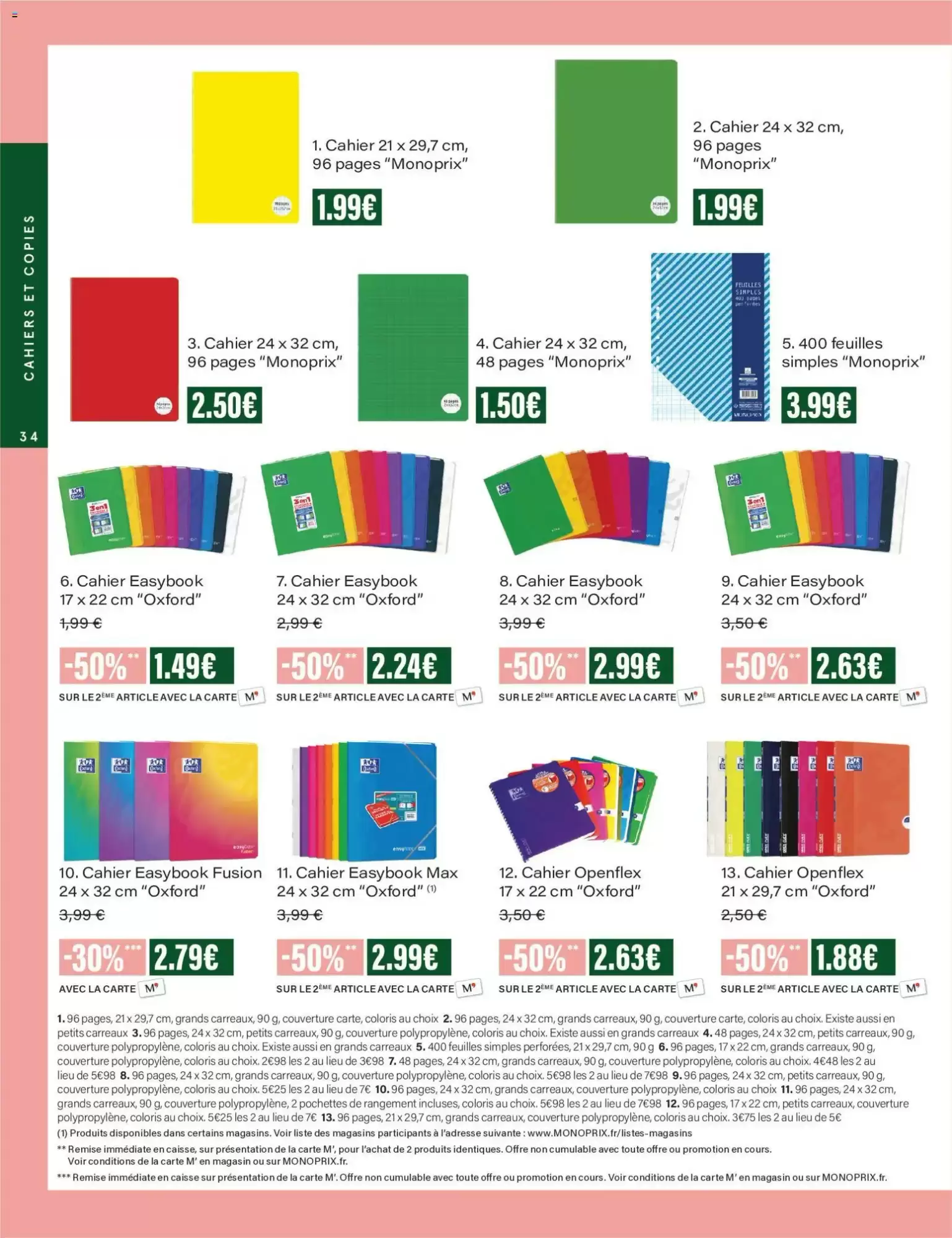 Catalogue Monoprix du 4 août au 6 septembre 2026 – page 34