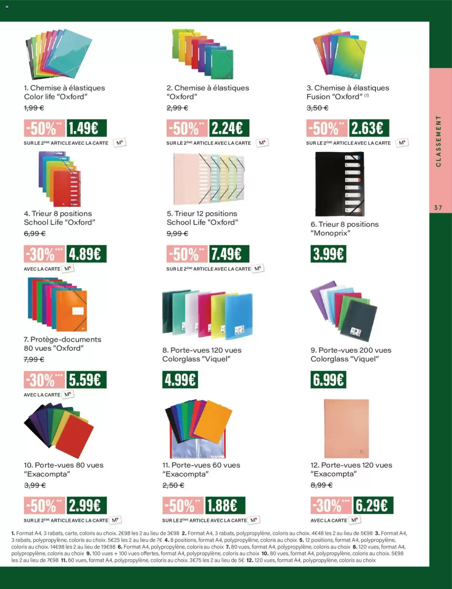 Catalogue Monoprix du 4 août au 6 septembre 2026 – page 37