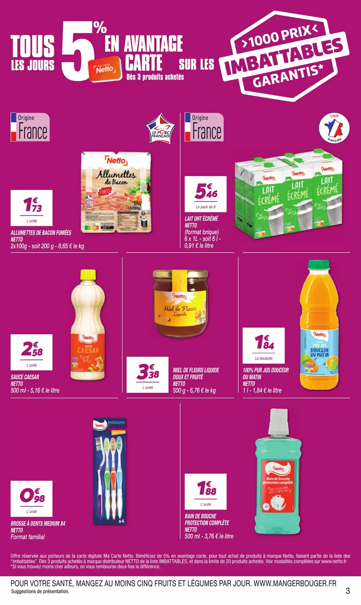 Catalogue Netto du 25 au 31 août 2026 – page 3