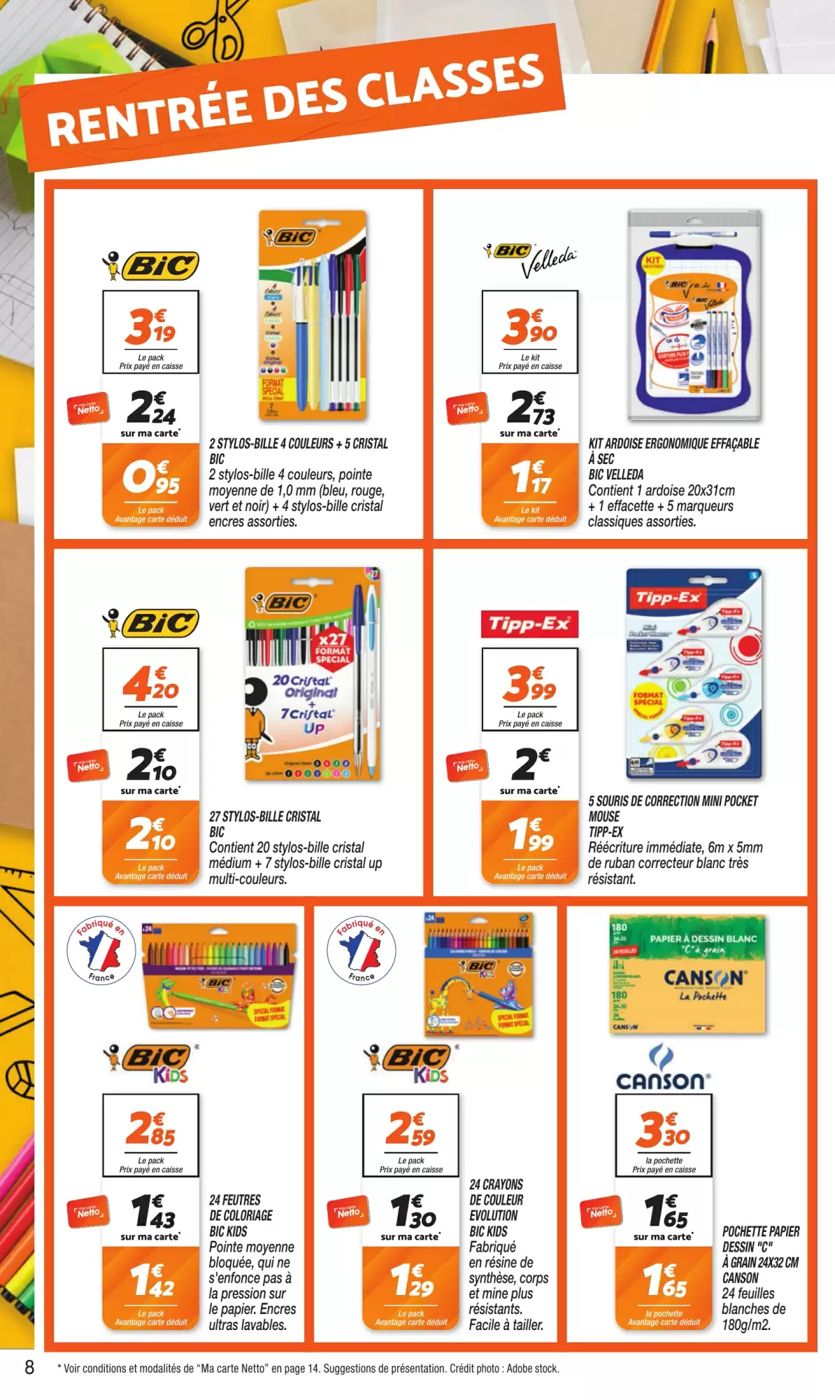 Catalogue Netto du 25 au 31 août 2026 – page 8