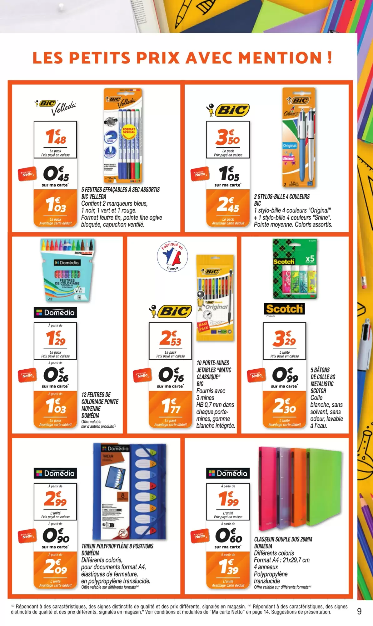 Catalogue Netto du 25 au 31 août 2026 – page 9