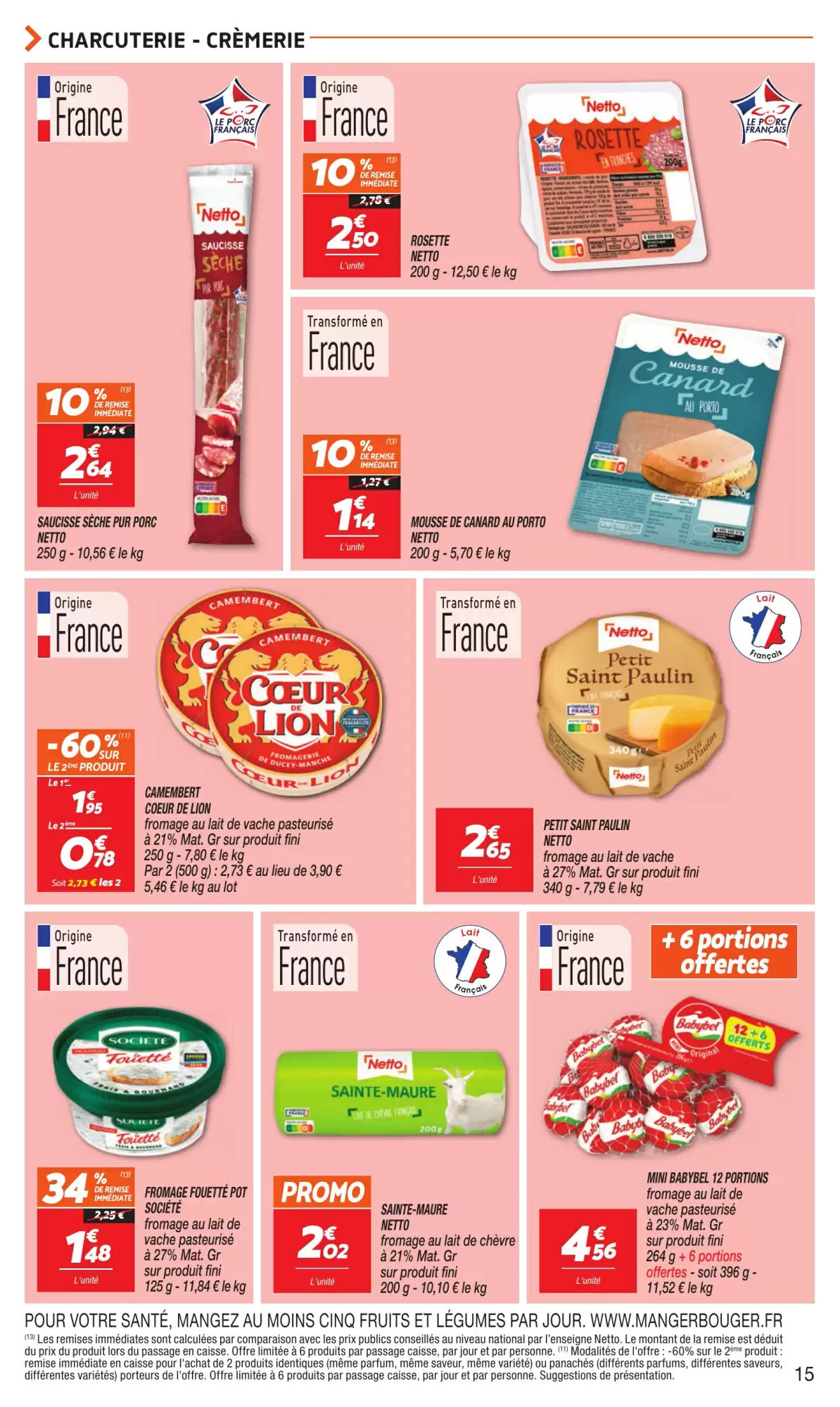 Catalogue Netto du 25 au 31 août 2026 – page 15