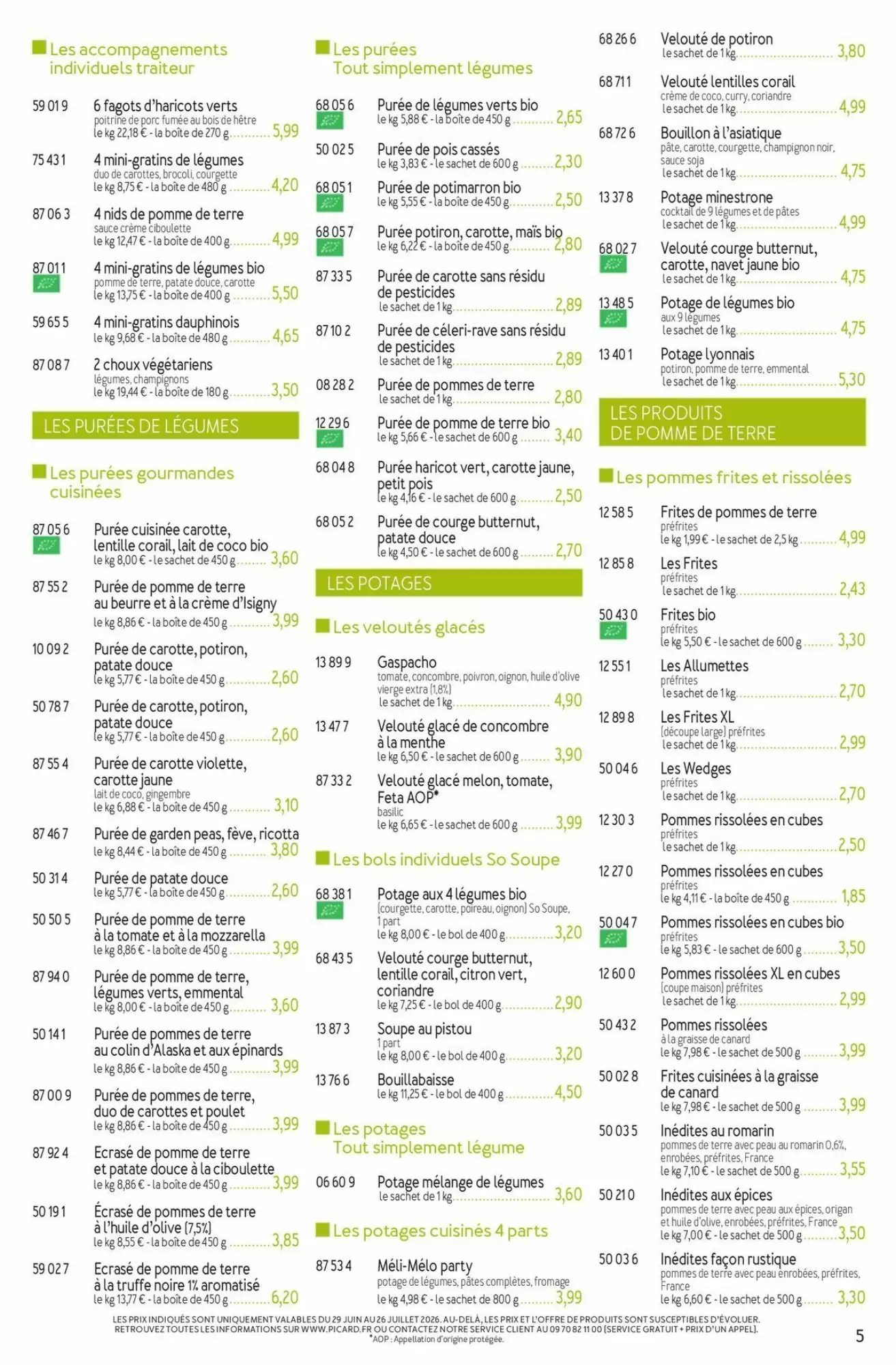 Catalogue Picard du 29 juin au 13 septembre 2026 – page 5