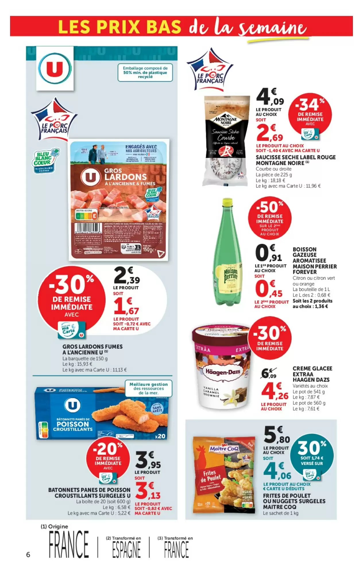 Promotions de marques chez U Express
