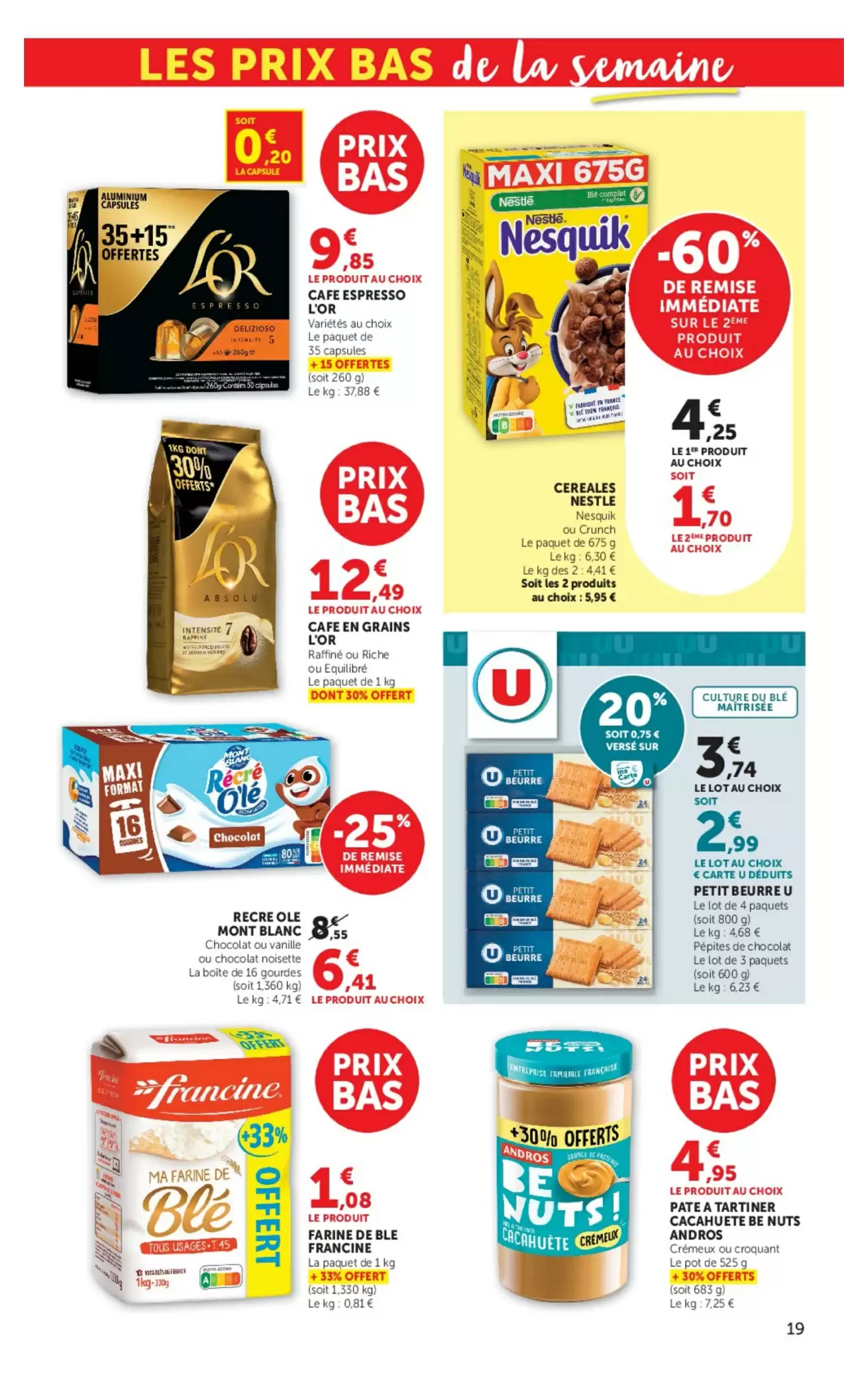 Soins du quotidien chez U Express